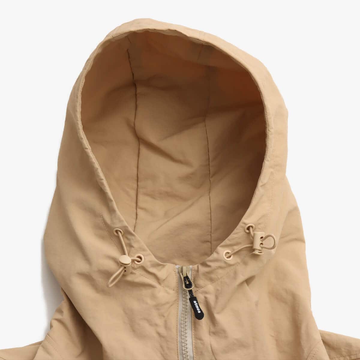 atmos Nylon Anorak Hoodie BEIGE(アトモス ナイロンアノラック atmos Nylon Anorak Hoodie BEIGE(アトモス ナイロンアノラック