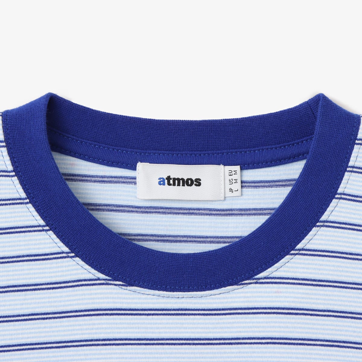 atmos Border Long T-shirt BLUEの画像