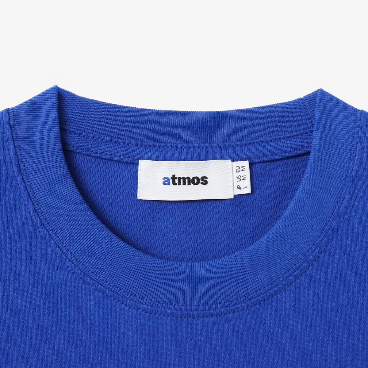 atmos Embroidery Classic Logo T-shirt BLUE の画像