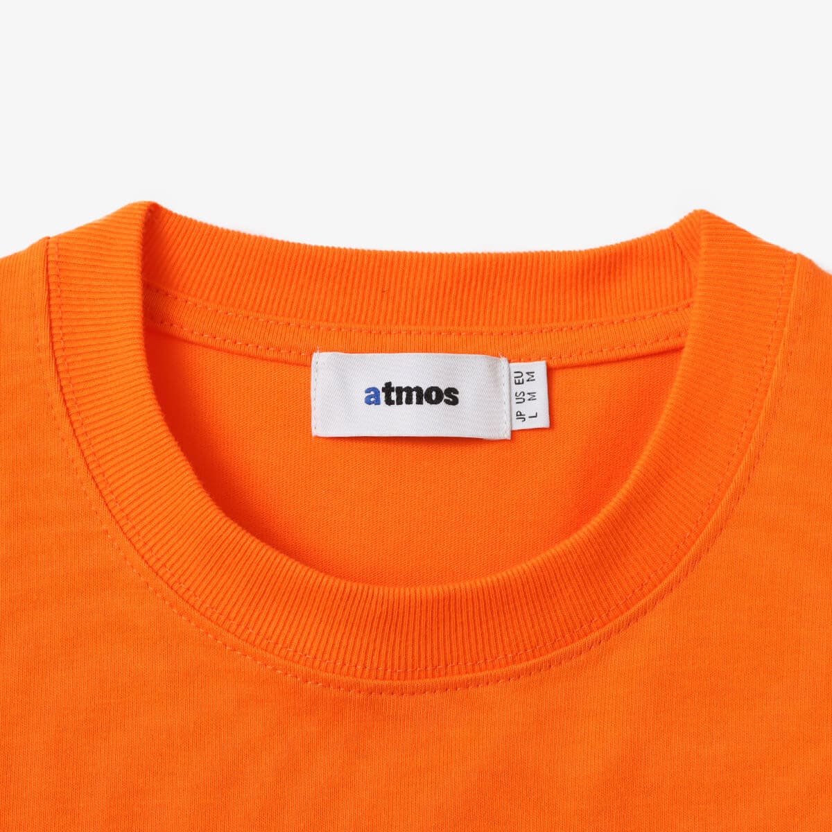 atmos Embroidery Classic Logo T-shirt ORANGE の画像