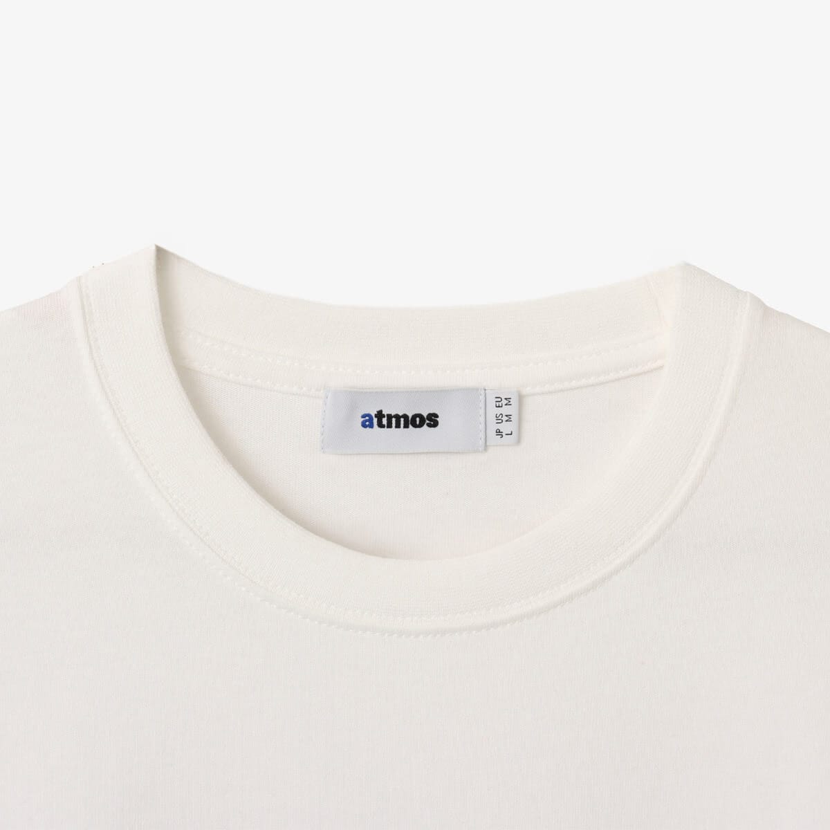 atmos Embroidery Classic Logo T-shirt WHITEの画像