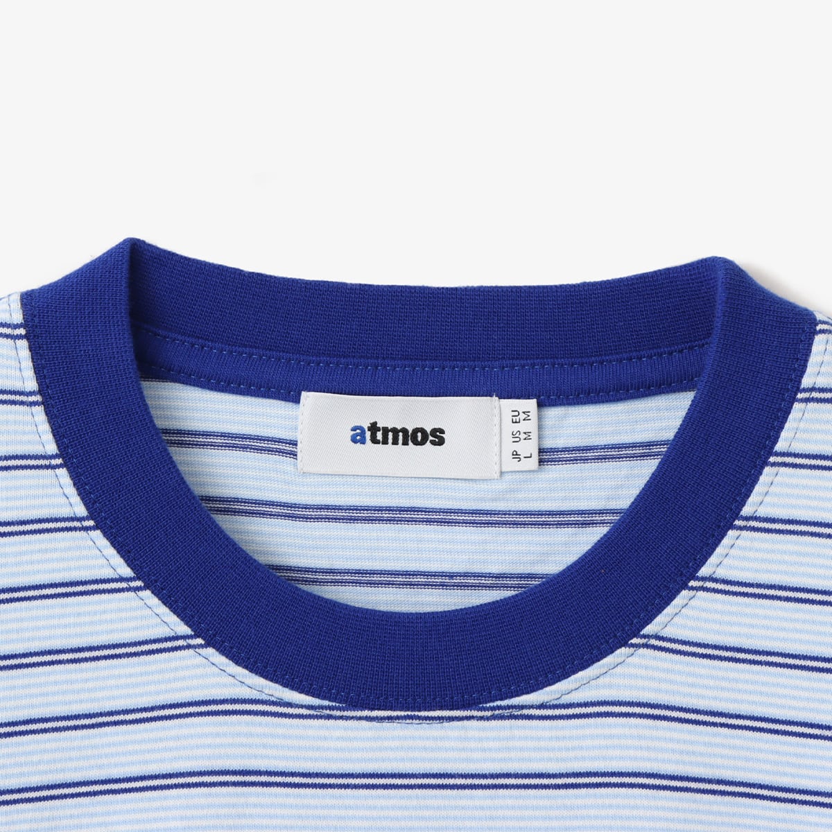atmos Border T-shirt BLUEの画像