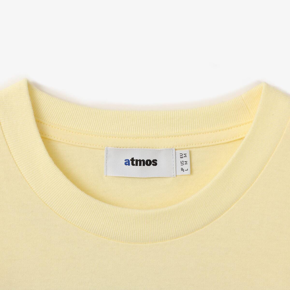 atmos Back Logo T-shirt YELLOWの画像