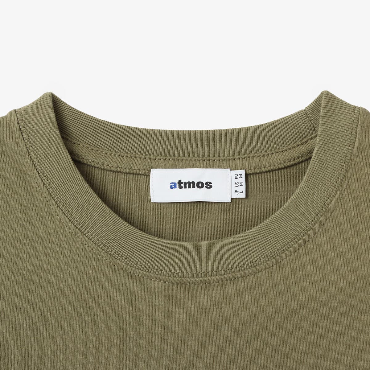 atmos Fishing T-shirt KHAKI x BLACK の画像