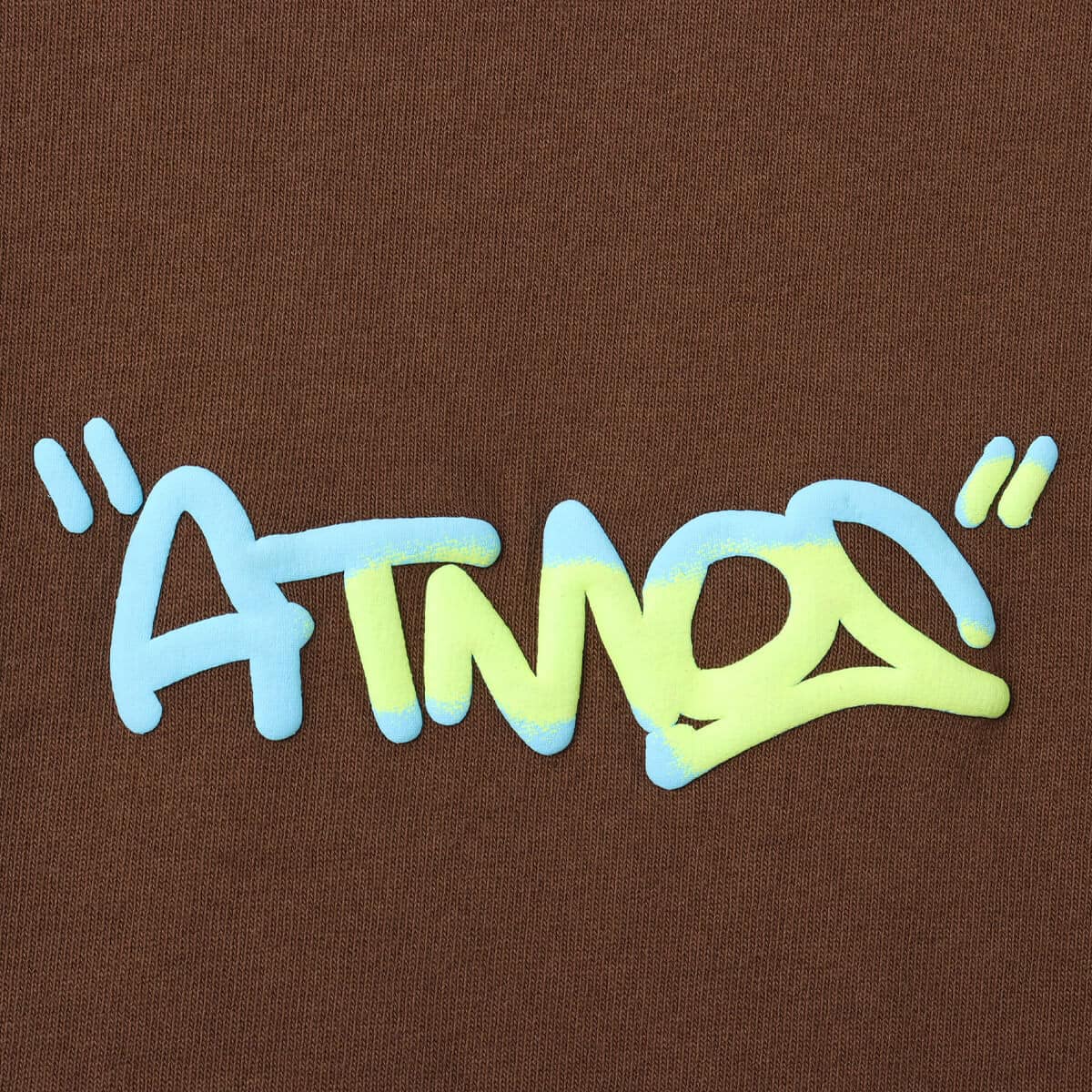atmos Foam Print T-shirt BROWN の画像