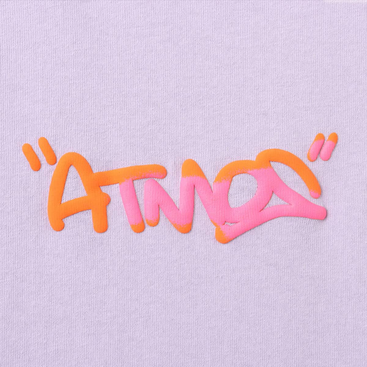 atmos Foam Print T-shirt PURPLE の画像