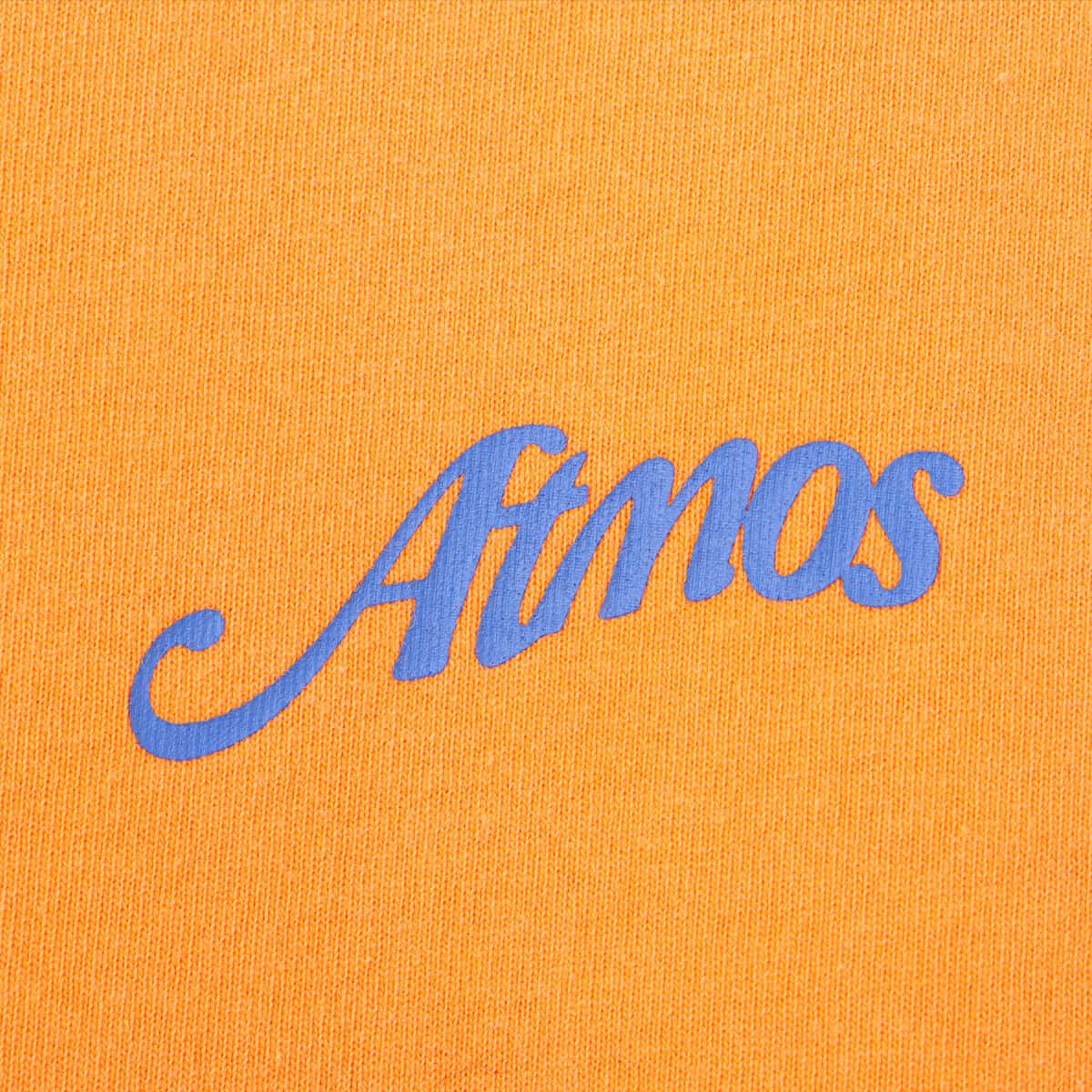 atmos Vintage Processing T-shirt ORANGE の画像