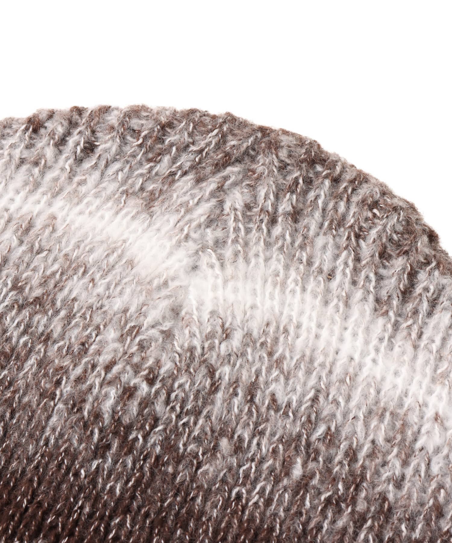 atmos Gradation Beanie BROWNの画像