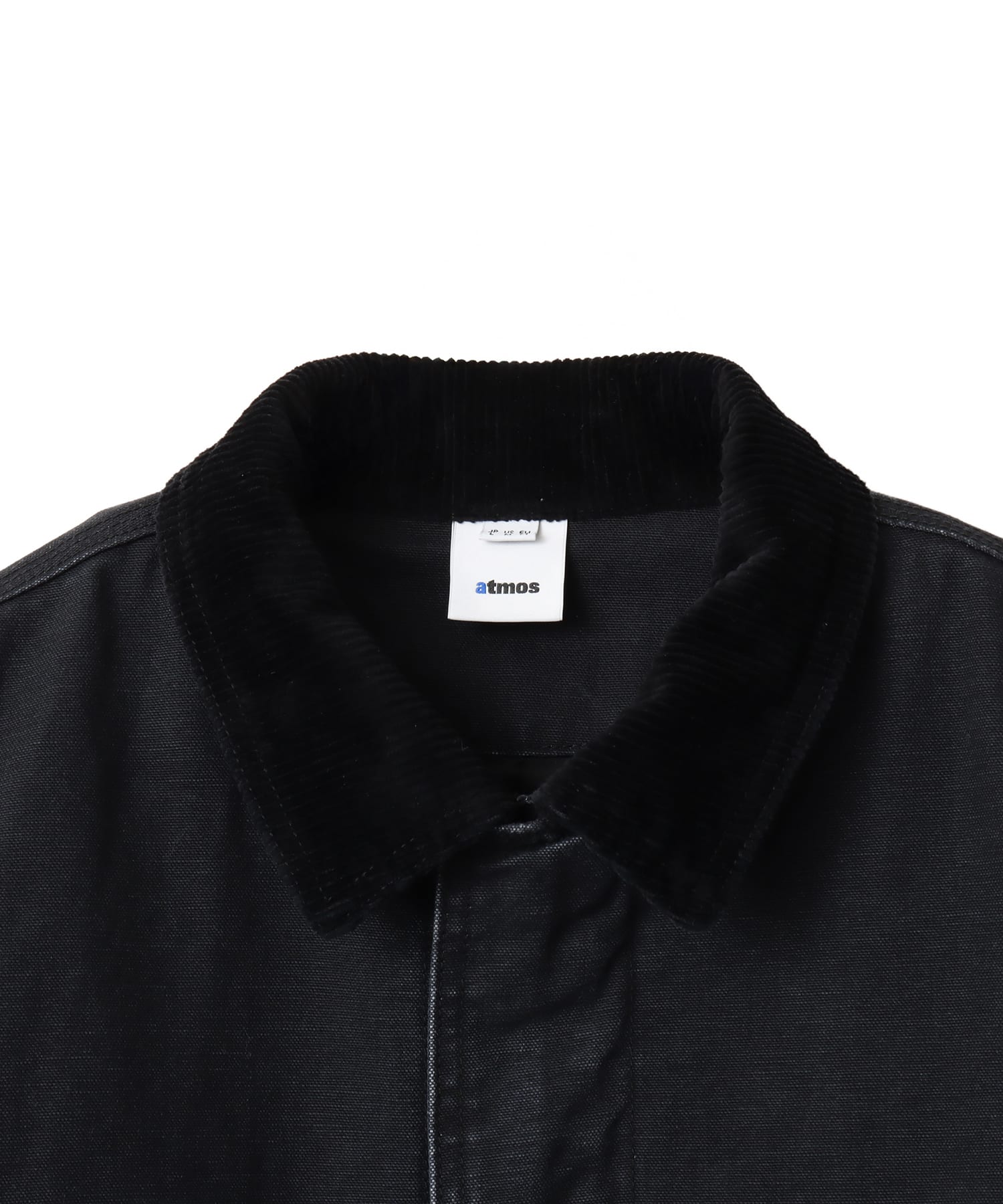 atmos Heavy Duck Work Jacket BLACKの画像
