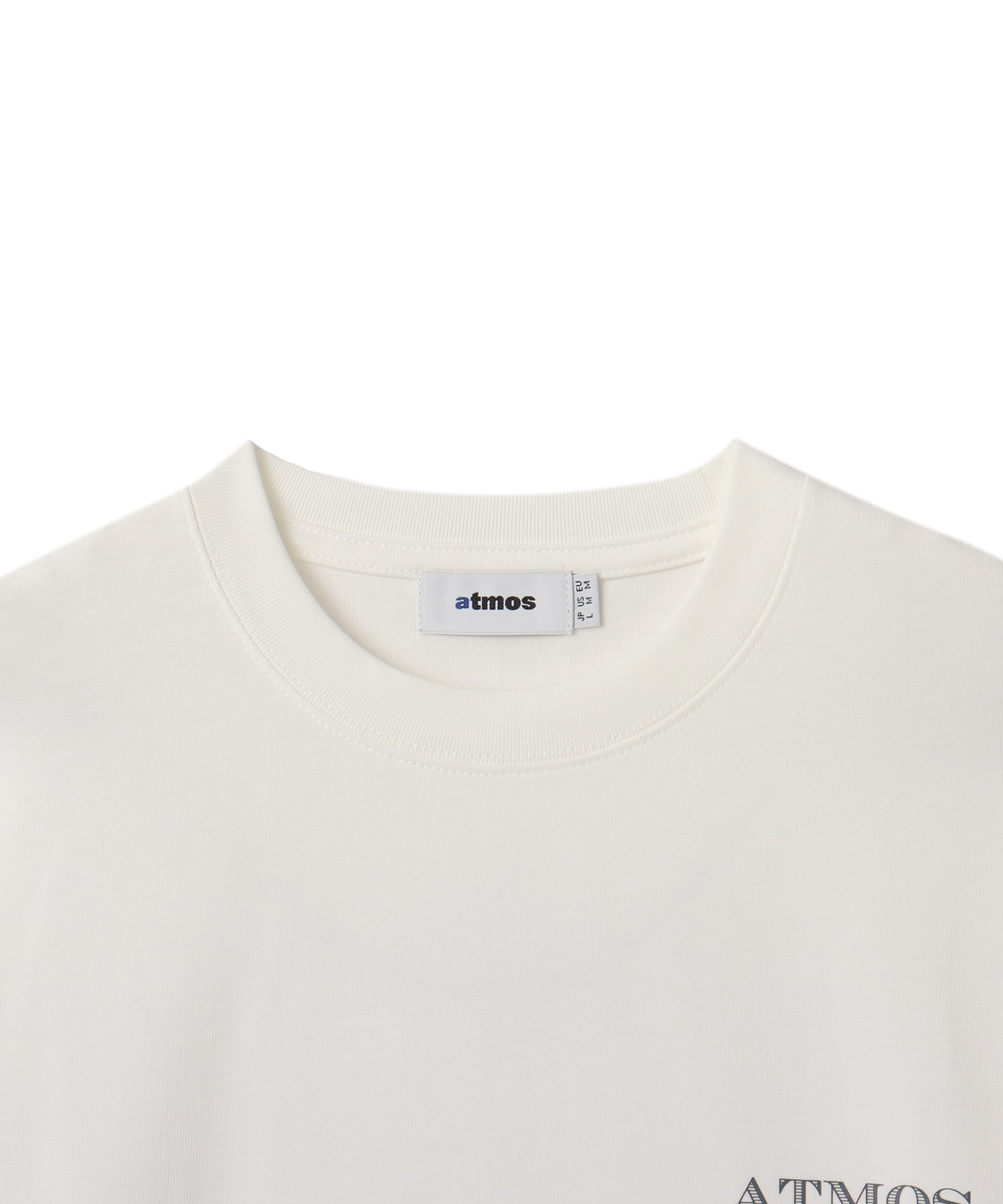 atmos Emblem Logo T-shirt WHITEの画像