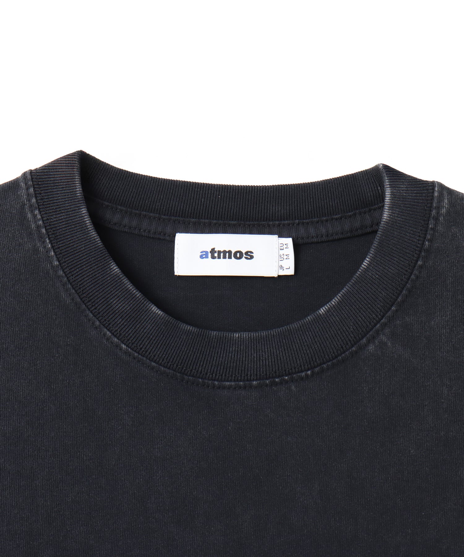 atmos atmosphere Logo T-shirt BLACKの画像