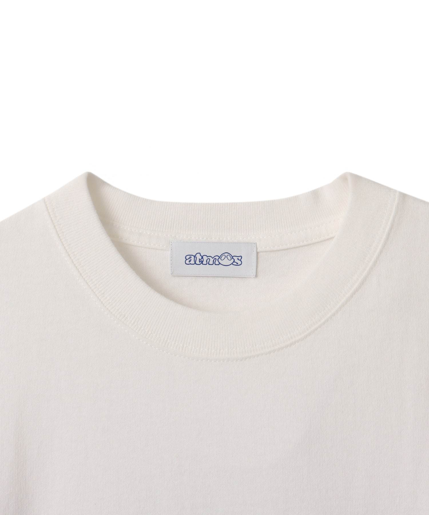 atmos ”TENKYU” Crack Print Face T-shirt 1 WHITEの画像