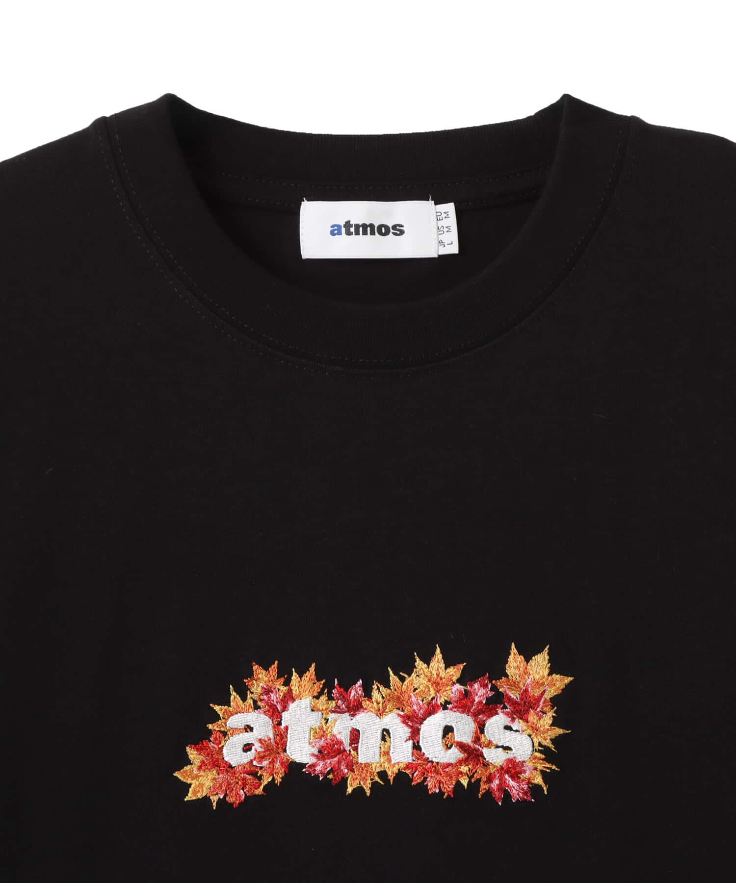 atmos Momiji Embroidery T-shirt 2 BLACKの画像