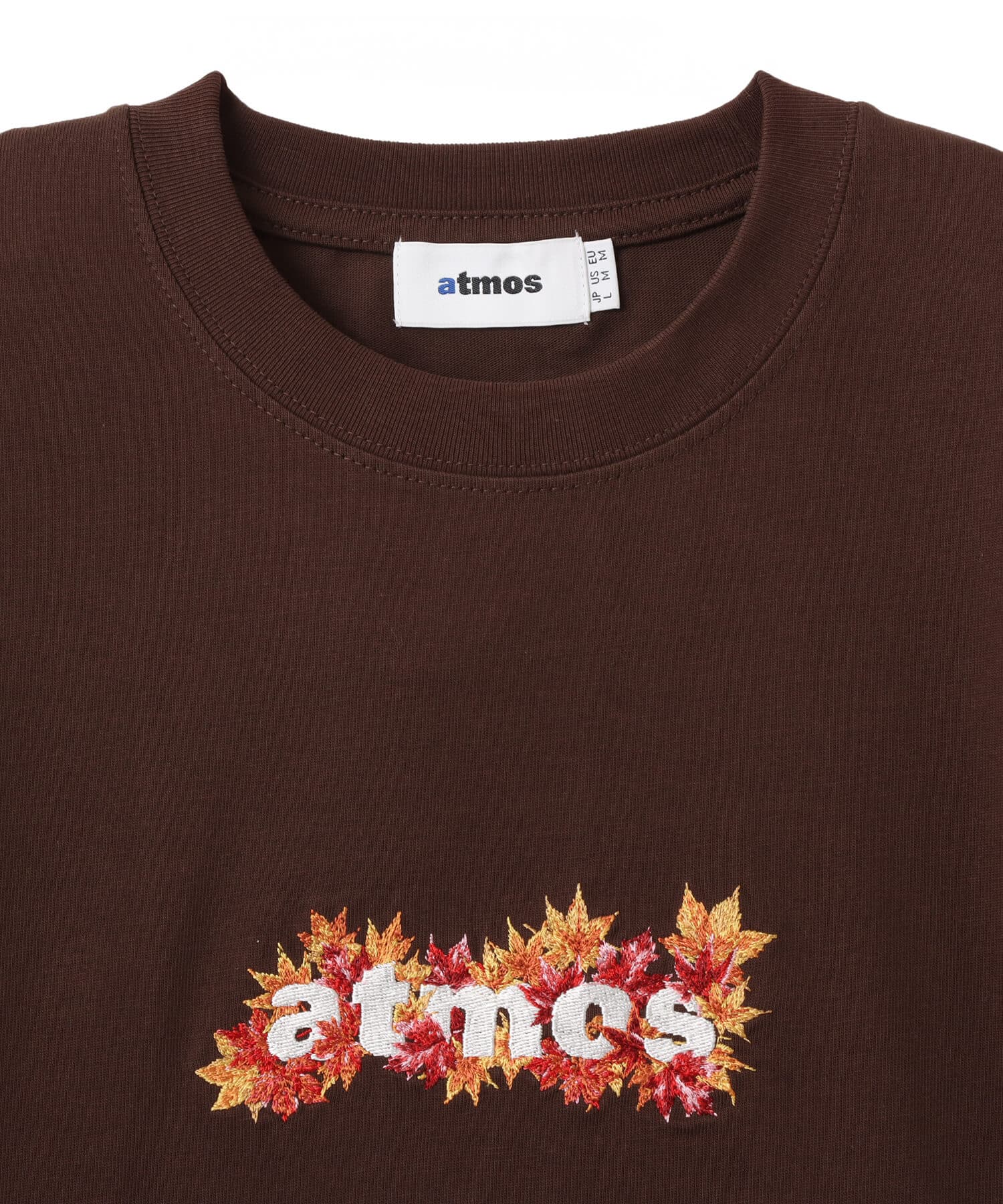 atmos Momiji Embroidery T-shirt 2 BROWNの画像