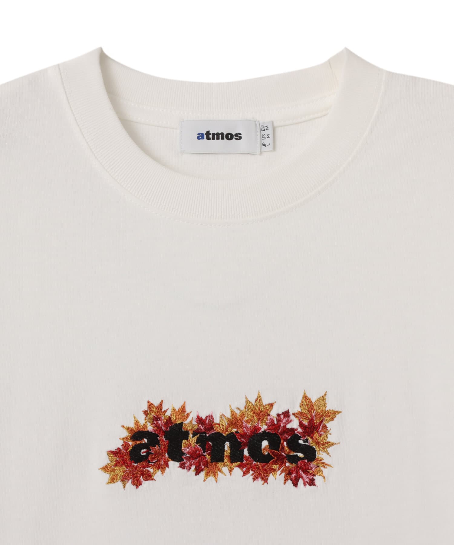atmos Momiji Embroidery T-shirt 2 WHITEの画像