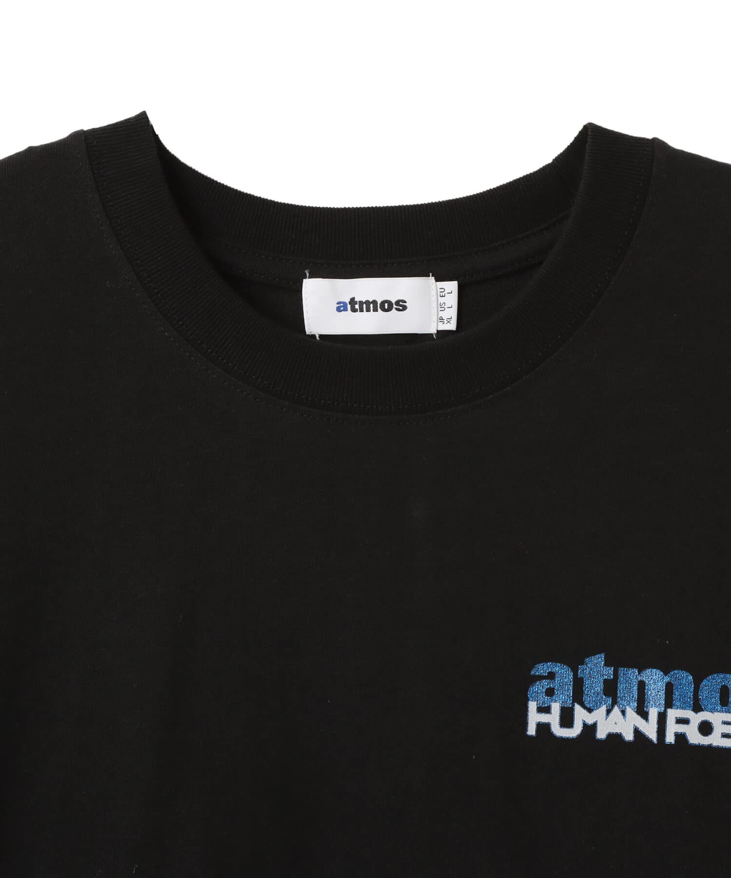 atmos x HUMAN ROBOT T-shirt BLACKの画像