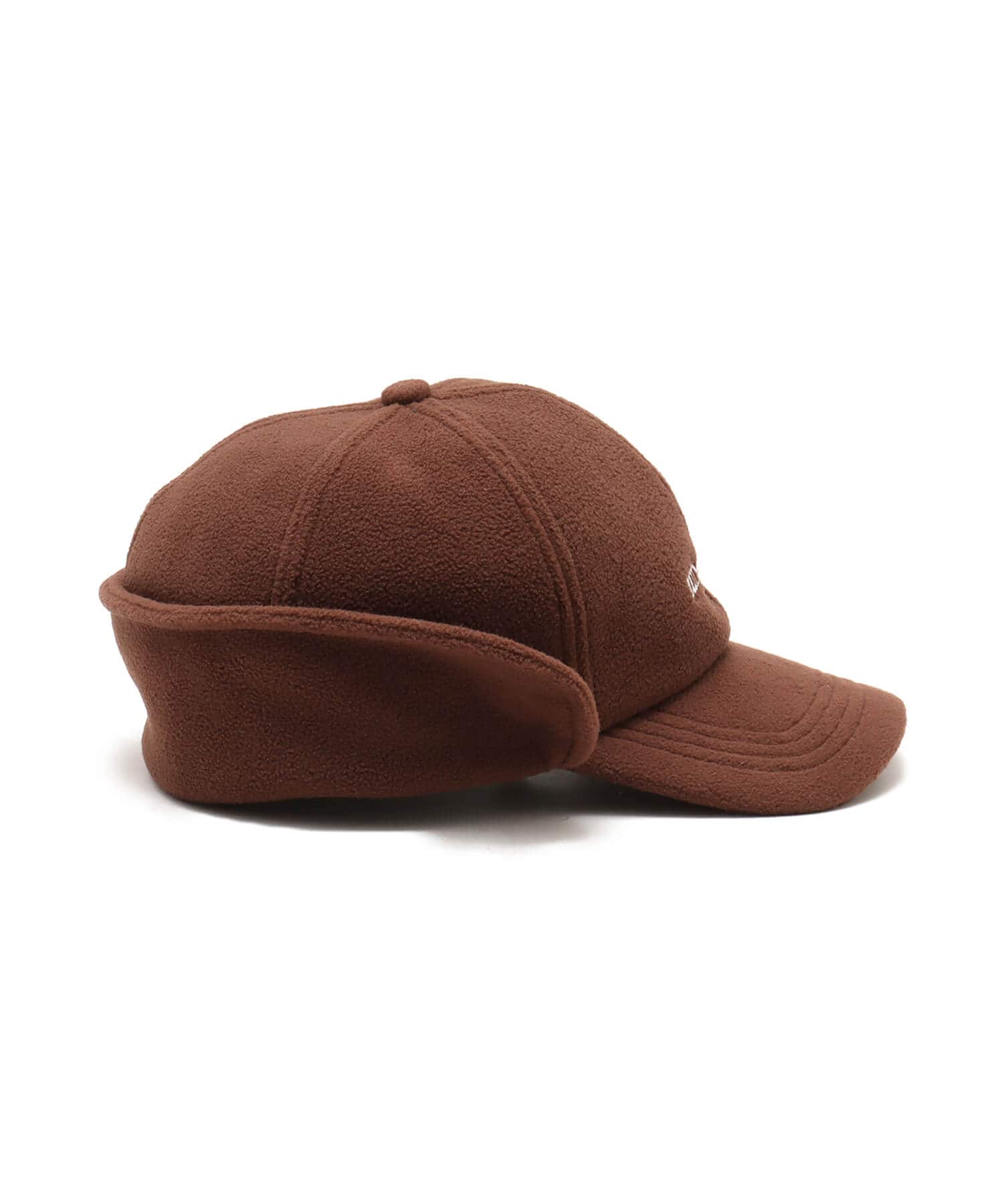 atmos Fleece Cap BROWNの画像