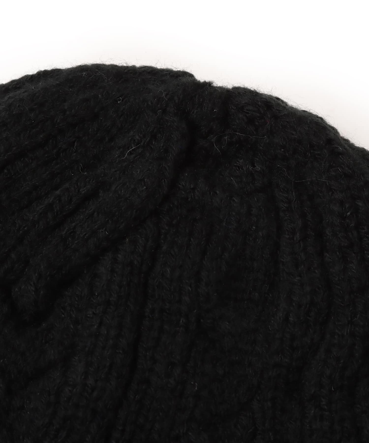 atmos Cable Knit Beanie BLACKの画像