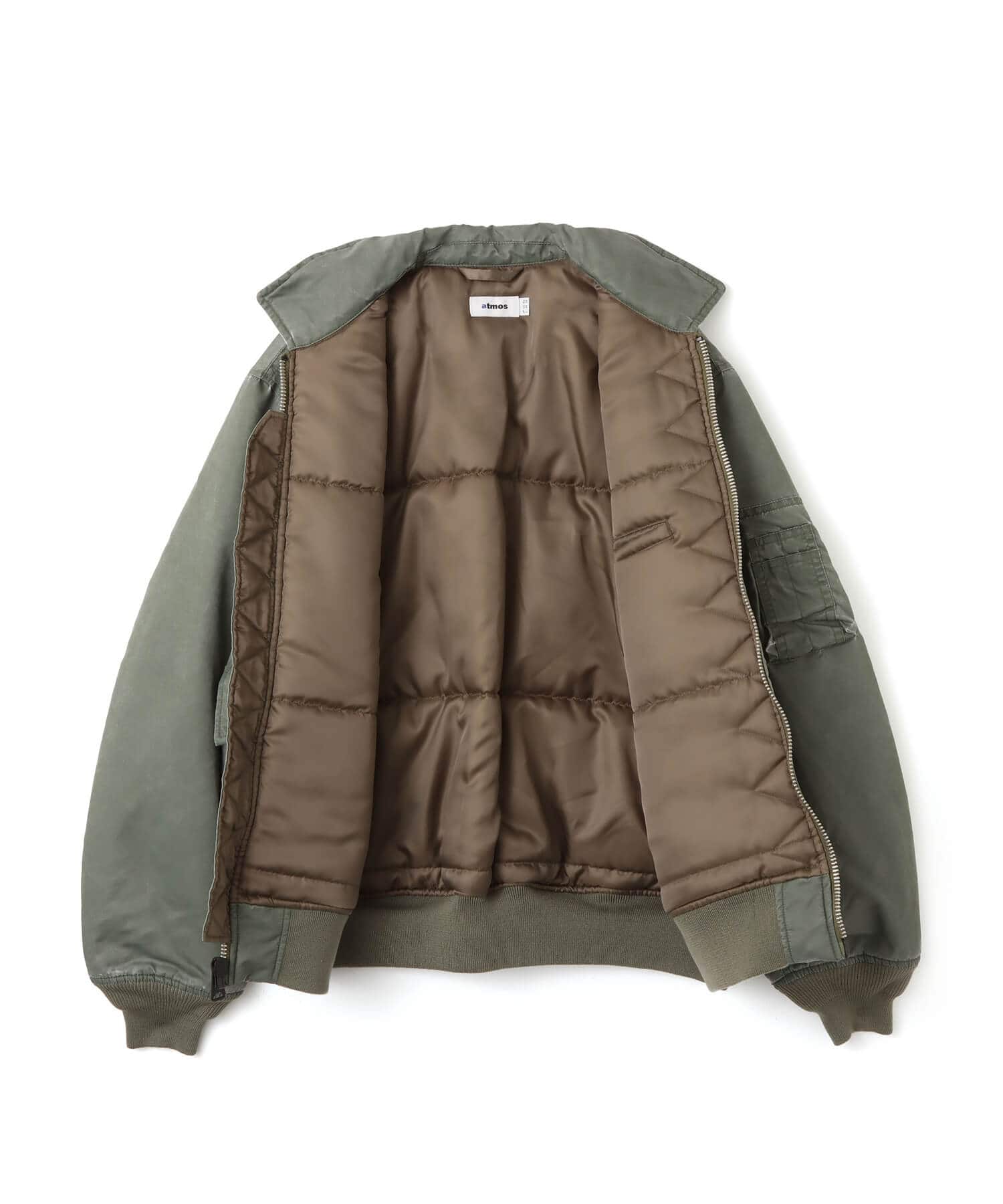 atmos CWU-45P Flight Jacket KHAKIの画像