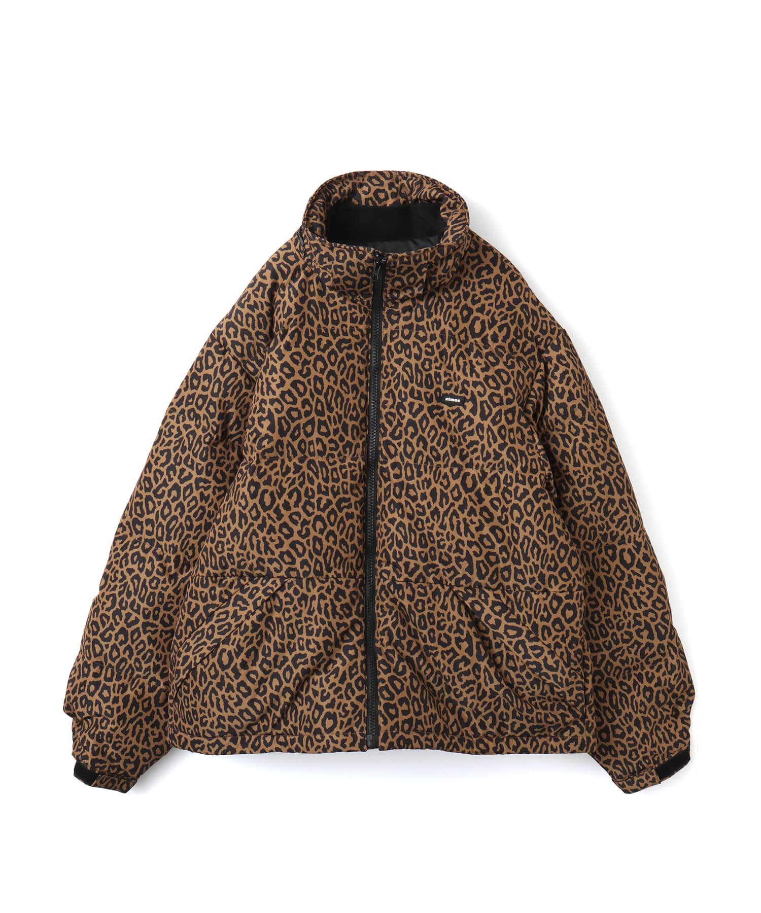 atmos Down Jacket BROWNの画像