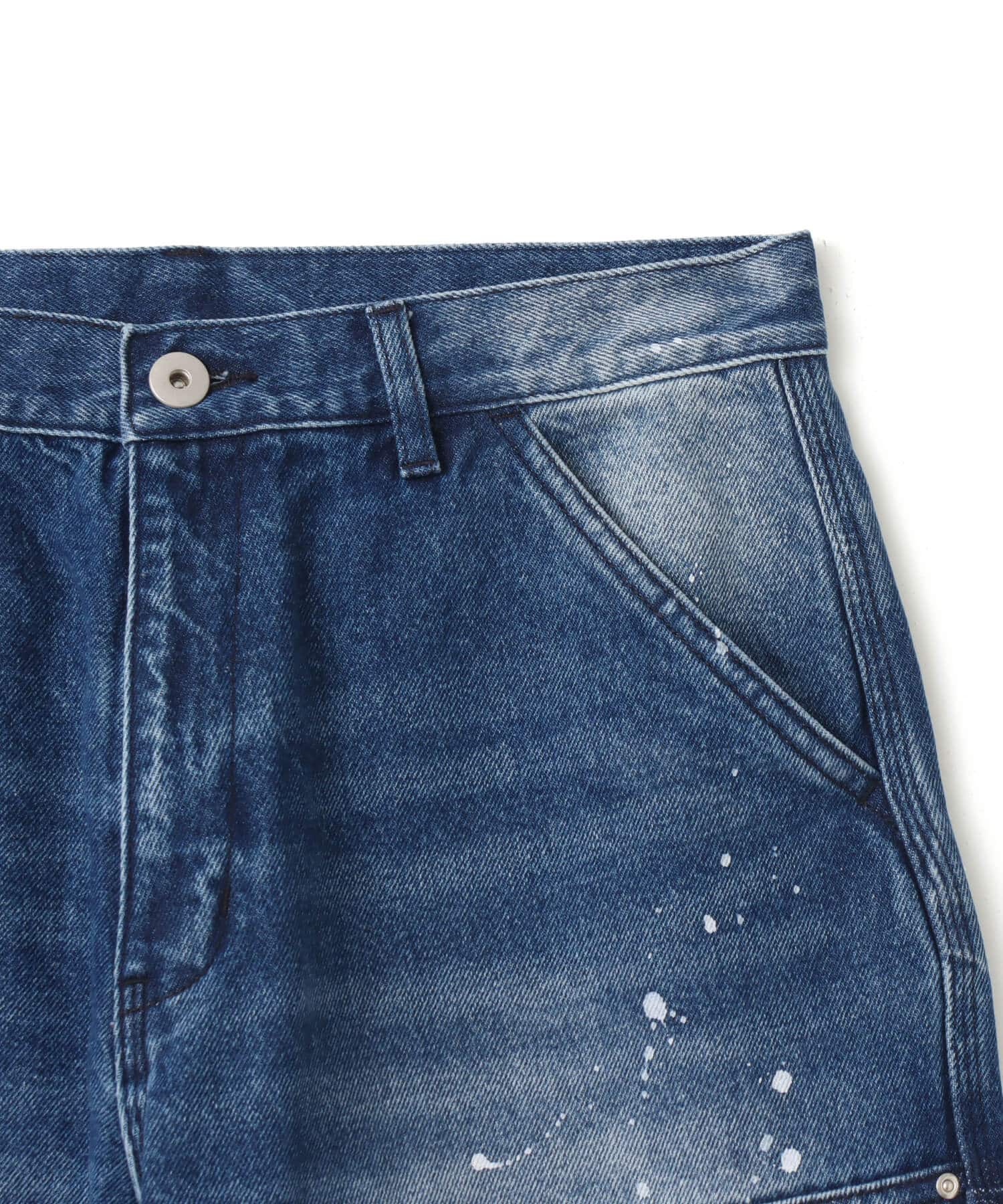 atmos Double Knee Work Pants BLUEの画像