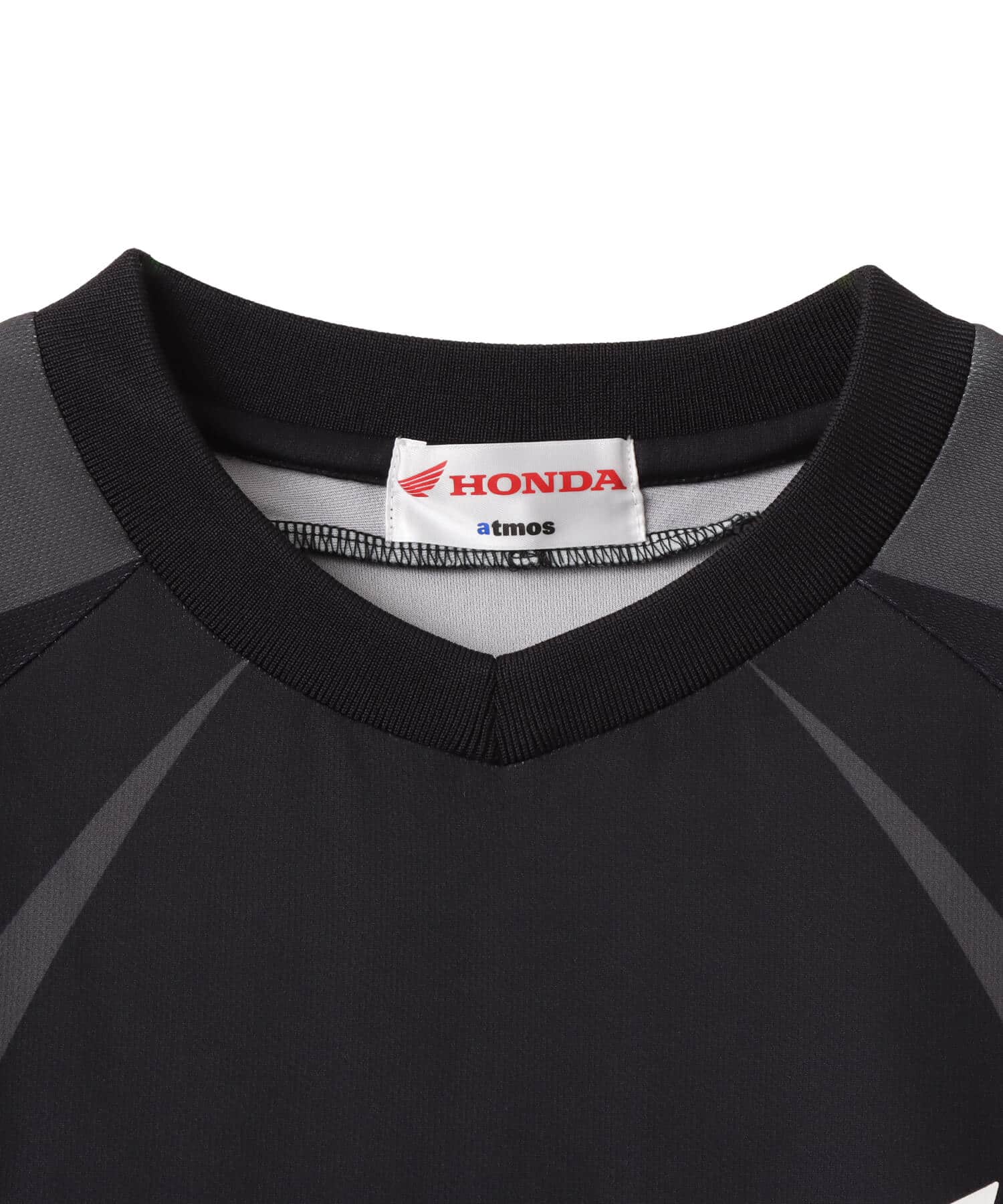atmos x HONDA Active Jersey LS T-shirt BLACKの画像