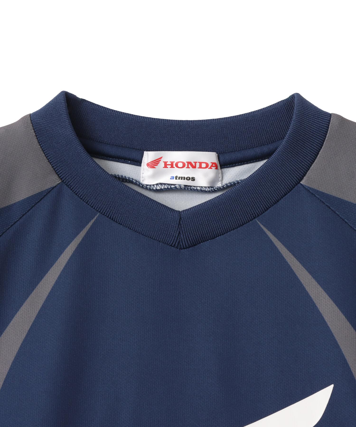 atmos x HONDA Active Jersey LS T-shirt NAVYの画像