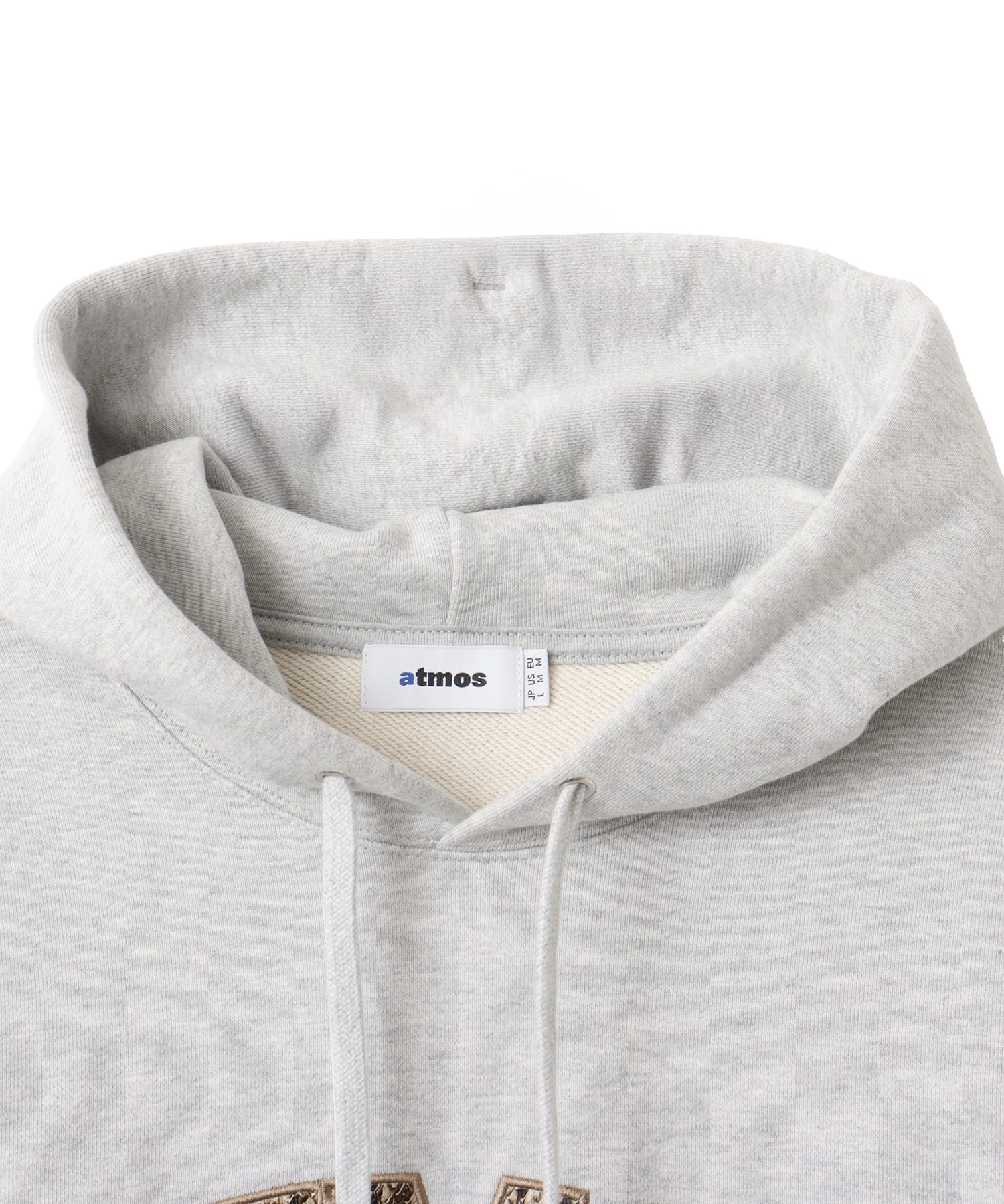 atmos Python Pattern Logo Hoodie GRAYの画像