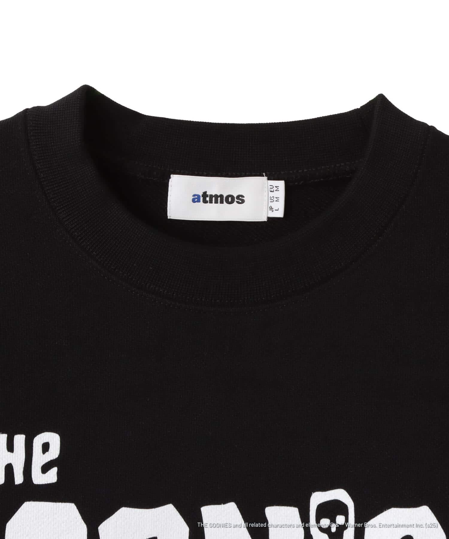 atmos x THE GOONIES Sweatshirt BLACKの画像