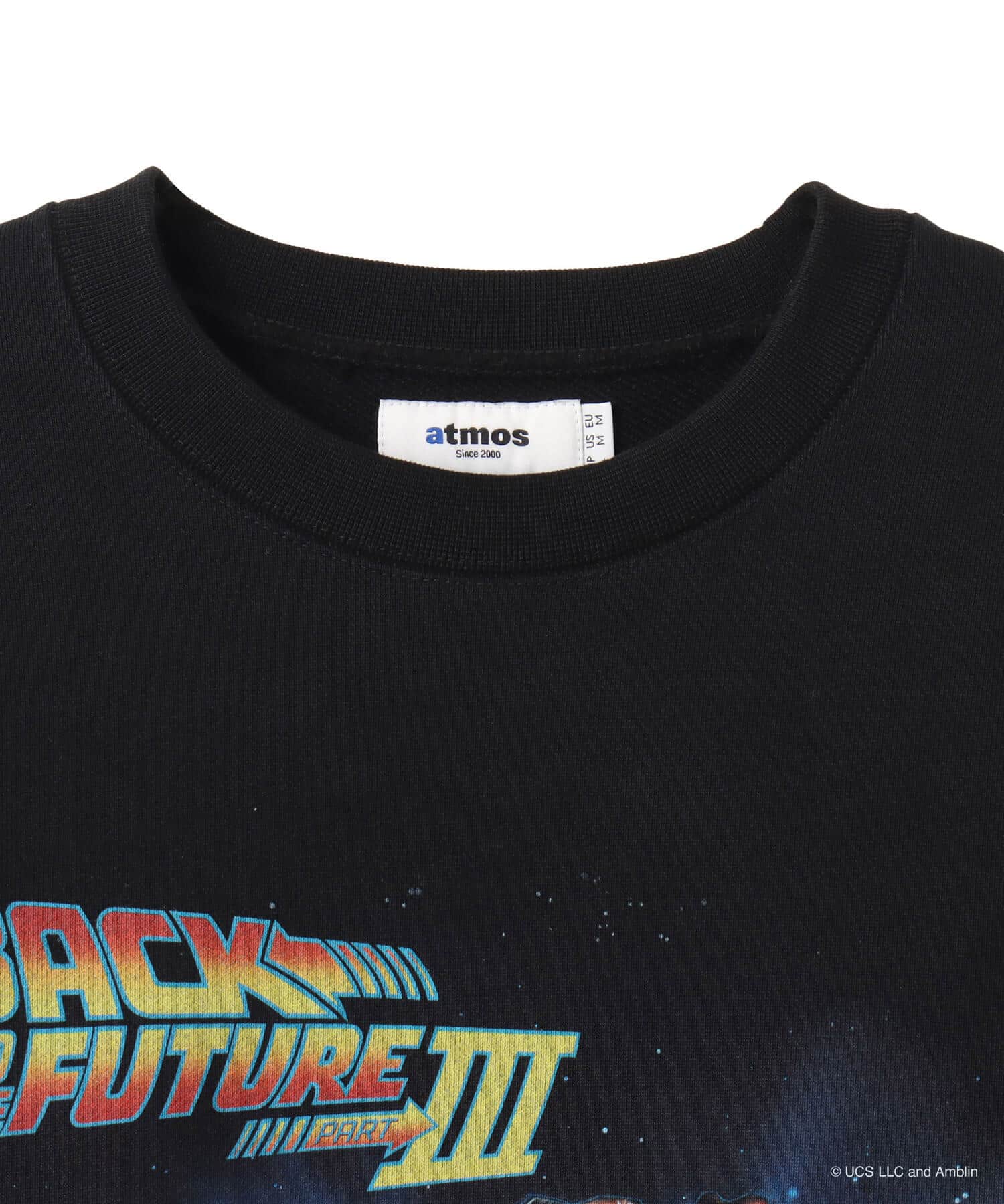 atmos x Back to the Future PartIII x 超合金 Sweatshirt BLACKの画像