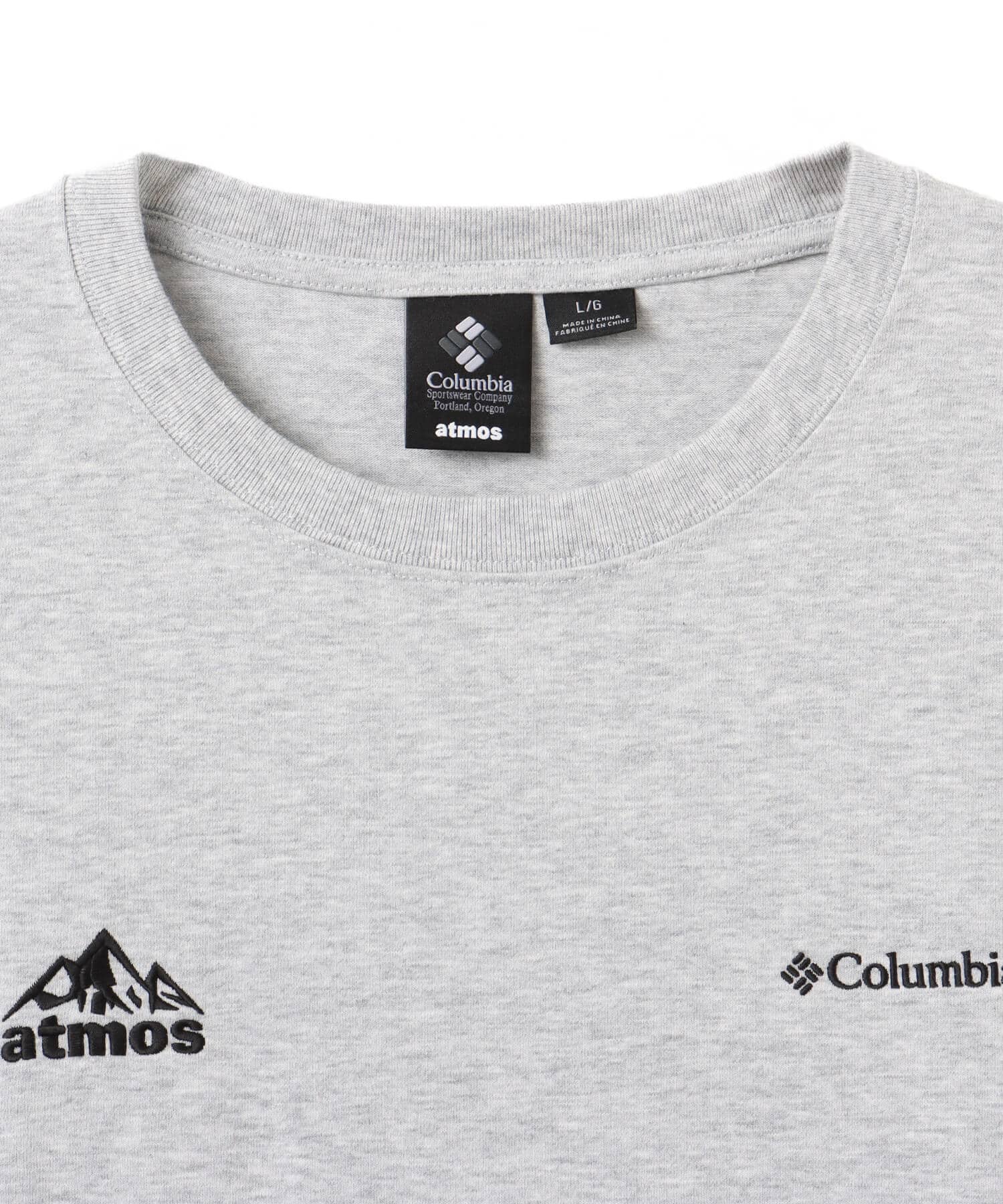 Columbia x atmos Back Patch T-shirts GRAYの画像