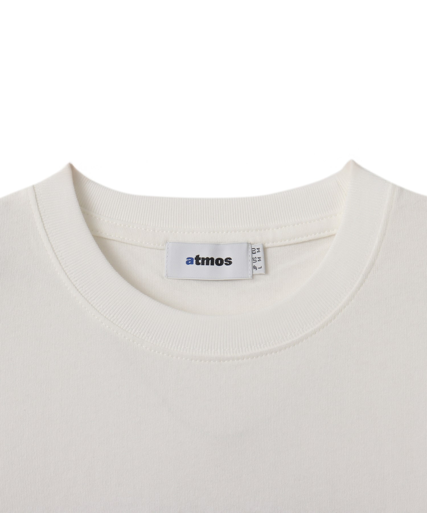 atmos Python Pattern Logo T-shirt WHITEの画像