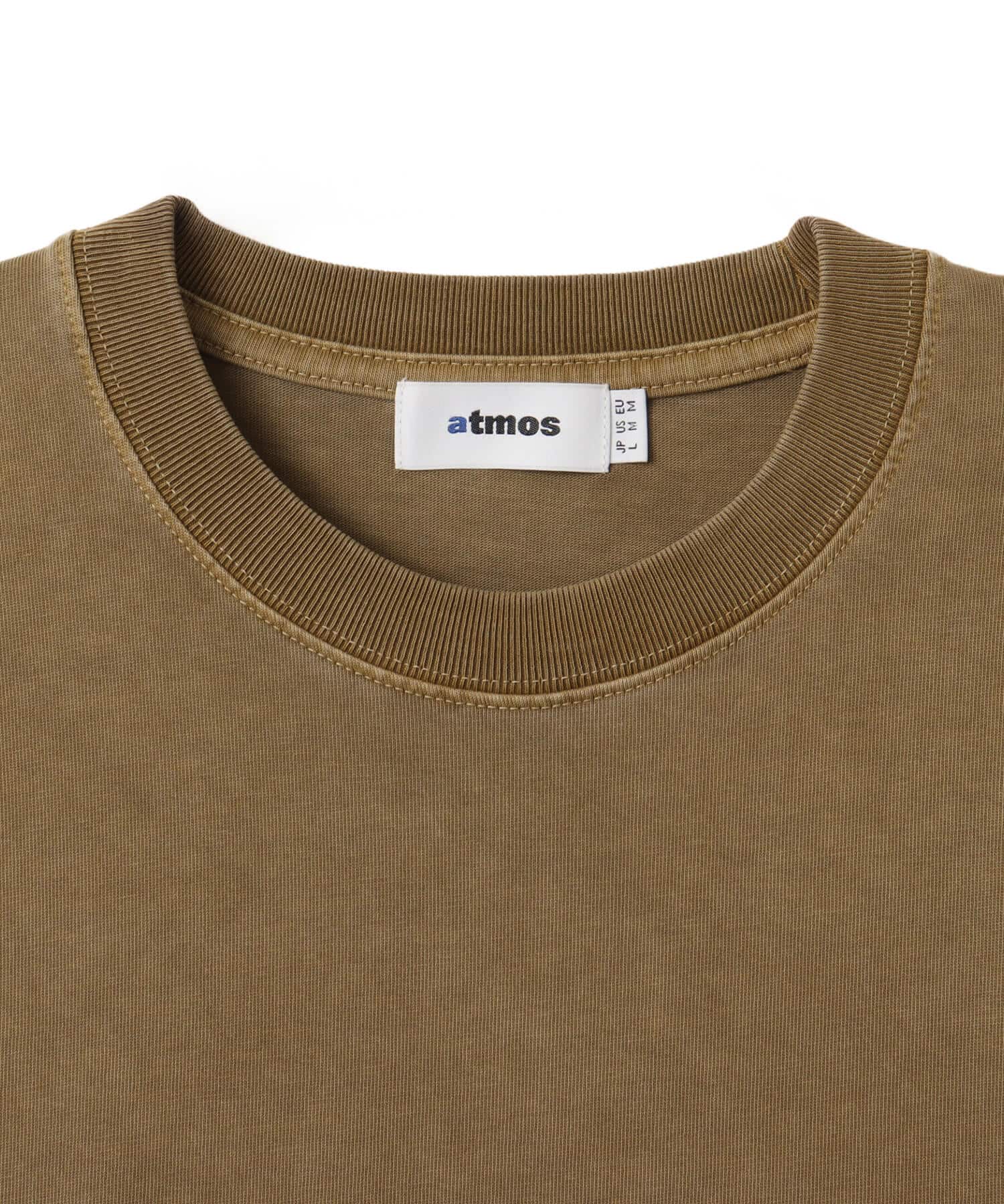 atmos Pigment T-shirt BEIGEの画像