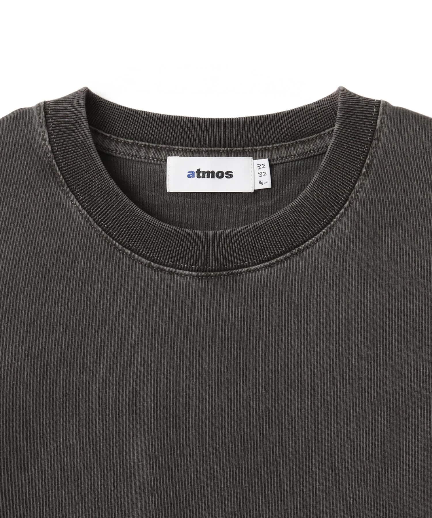 atmos Pigment T-shirt BLACKの画像