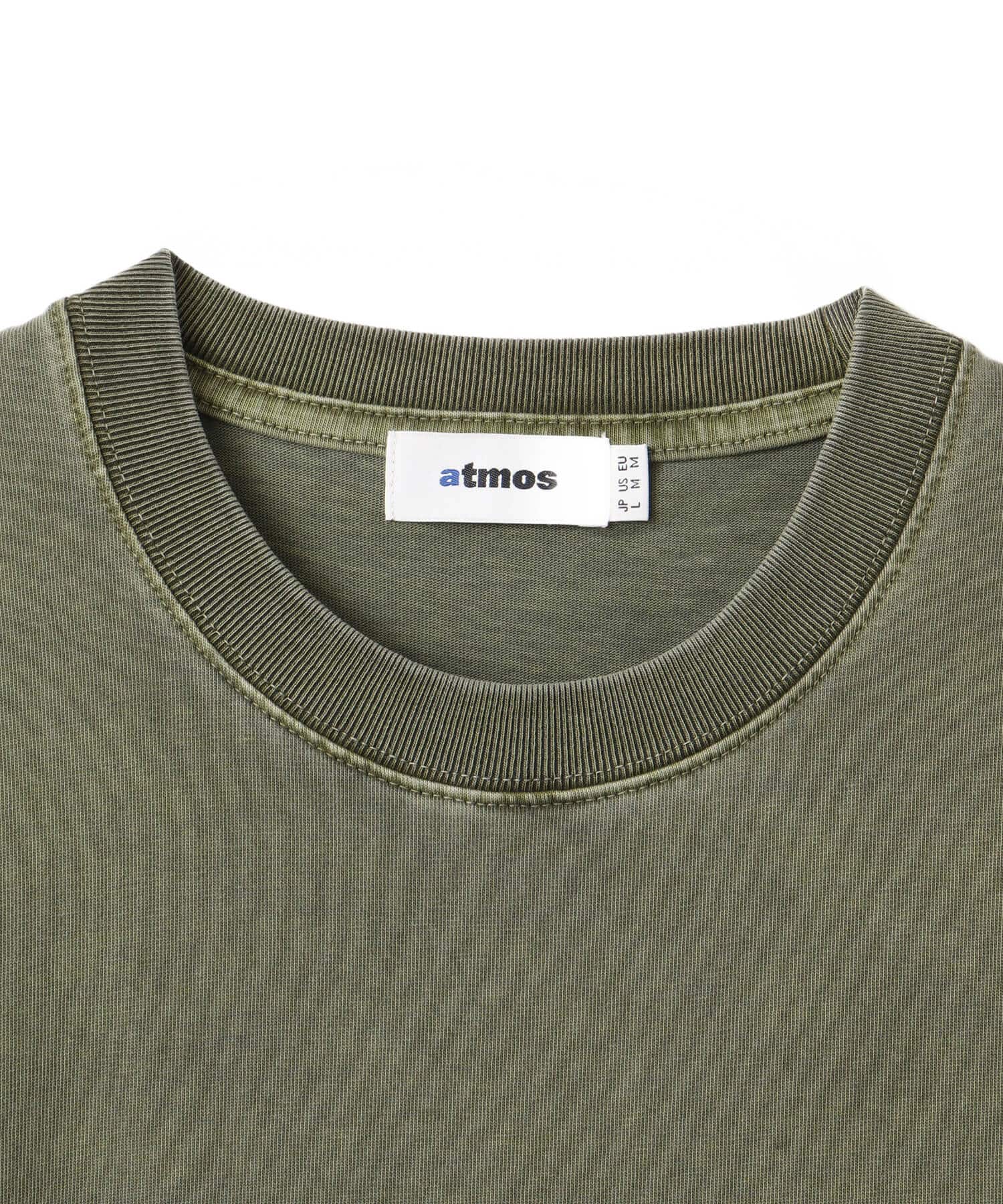atmos Pigment T-shirt GREENの画像