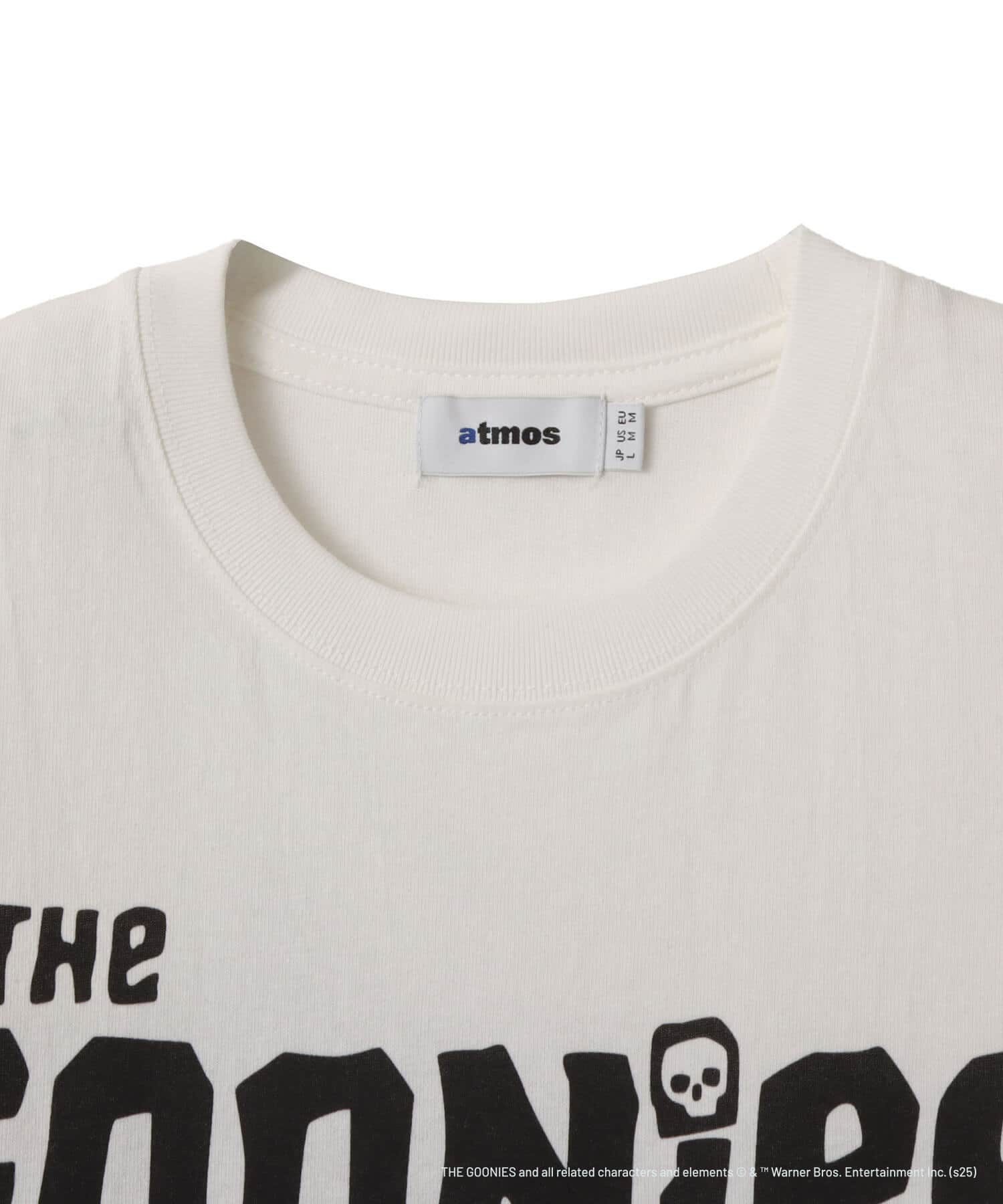 atmos xTHE GOONIES “Sloth”  T-shirt WHITEの画像