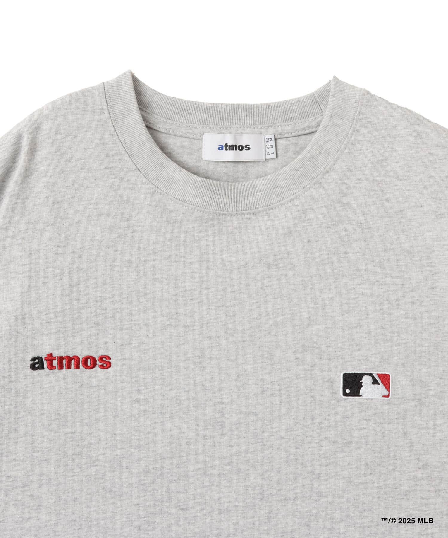 atmos x MLB All Teams Patch SS T-shirt GRAYの画像