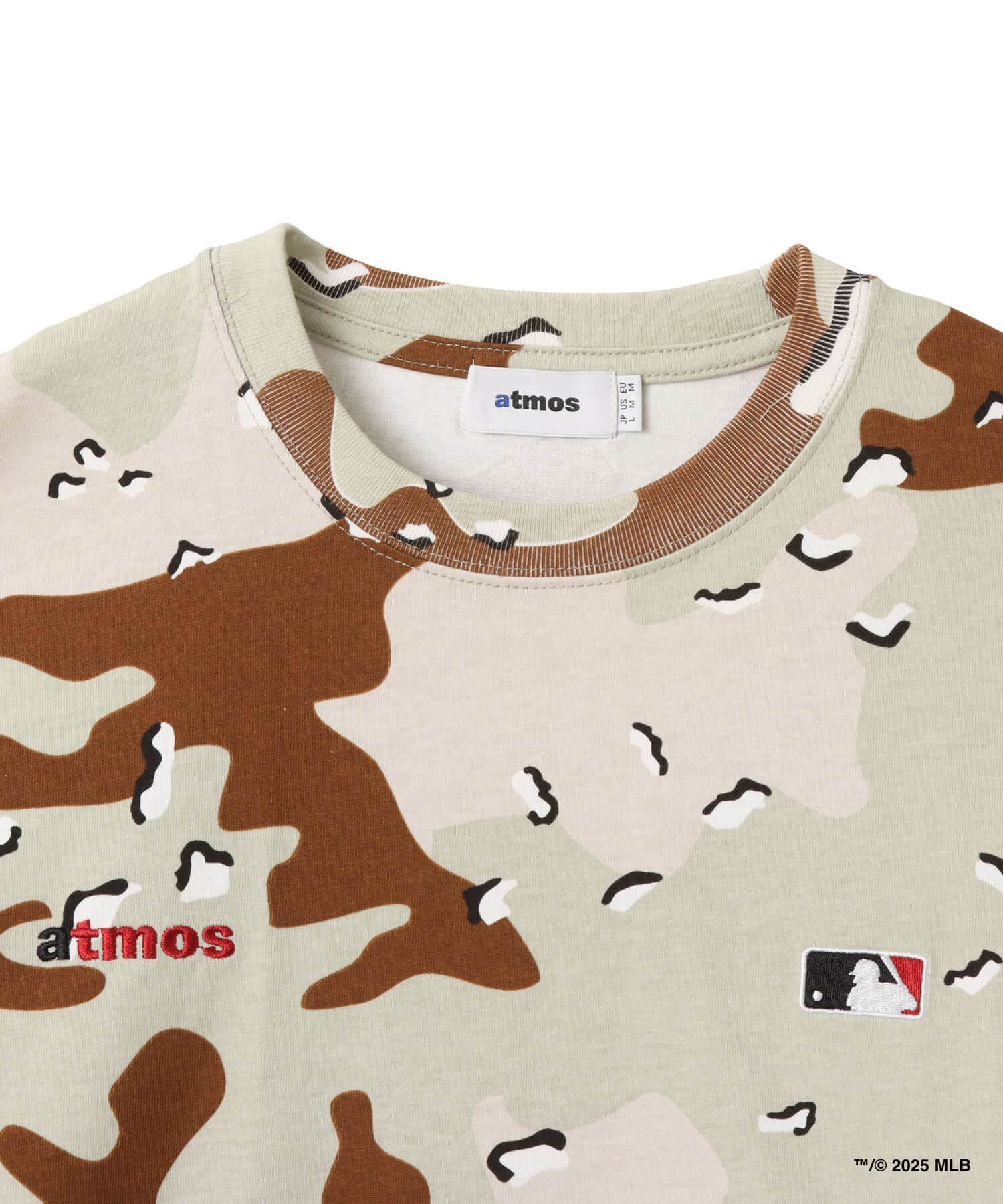 atmos x MLB SS T-shirt CAMOUFLAGEの画像
