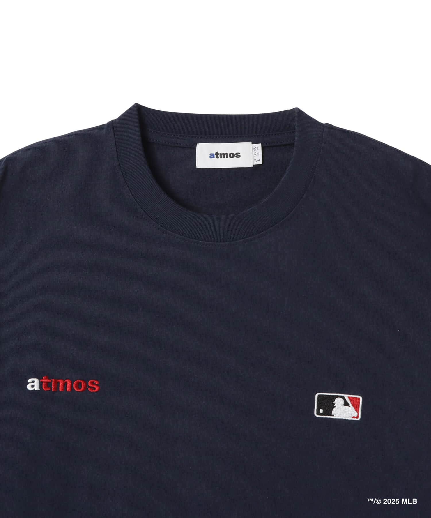 atmos x MLB SS T-shirt NAVYの画像