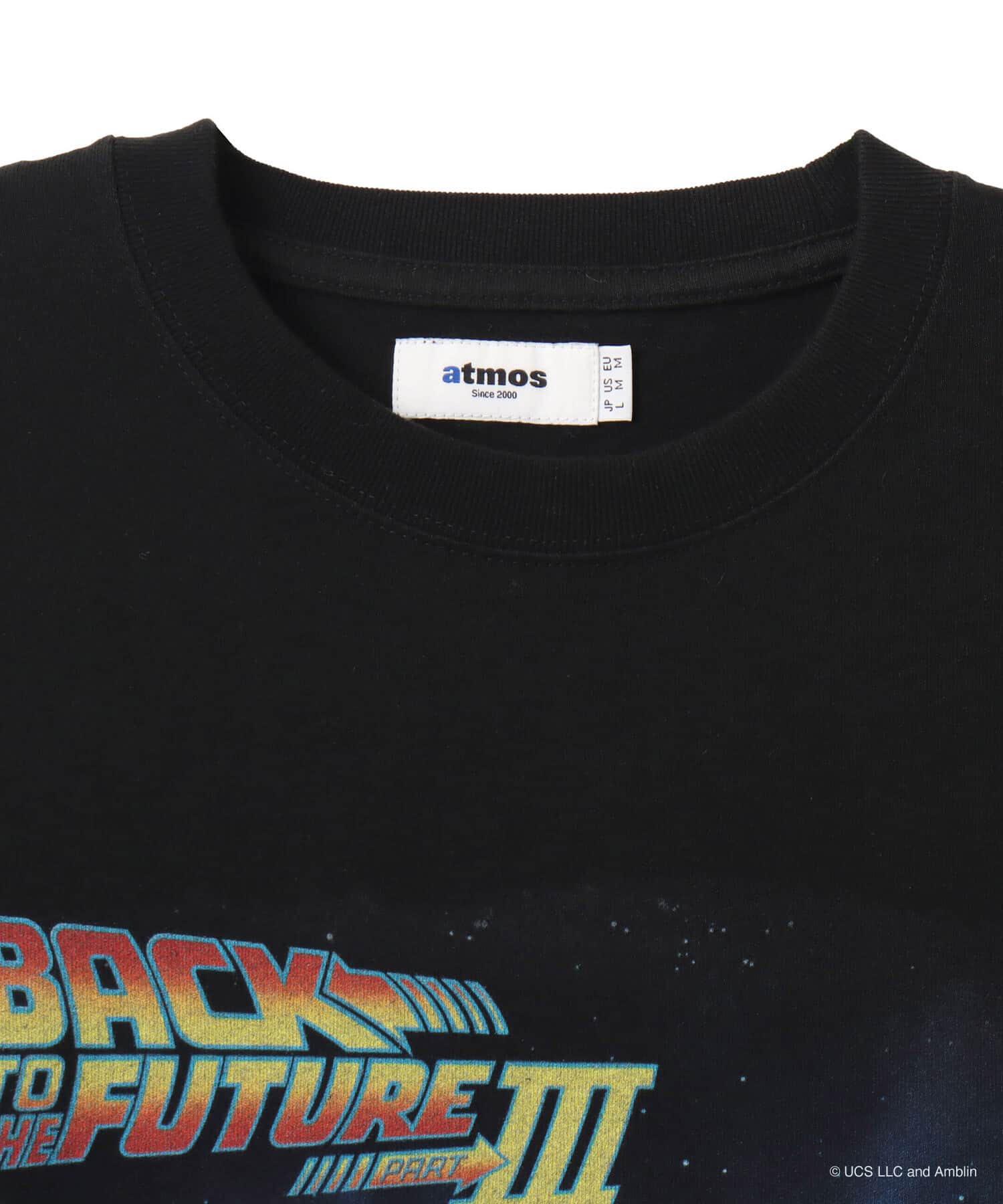 atmos x Back to the Future PartIII x 超合金 T-shirt BLACKの画像