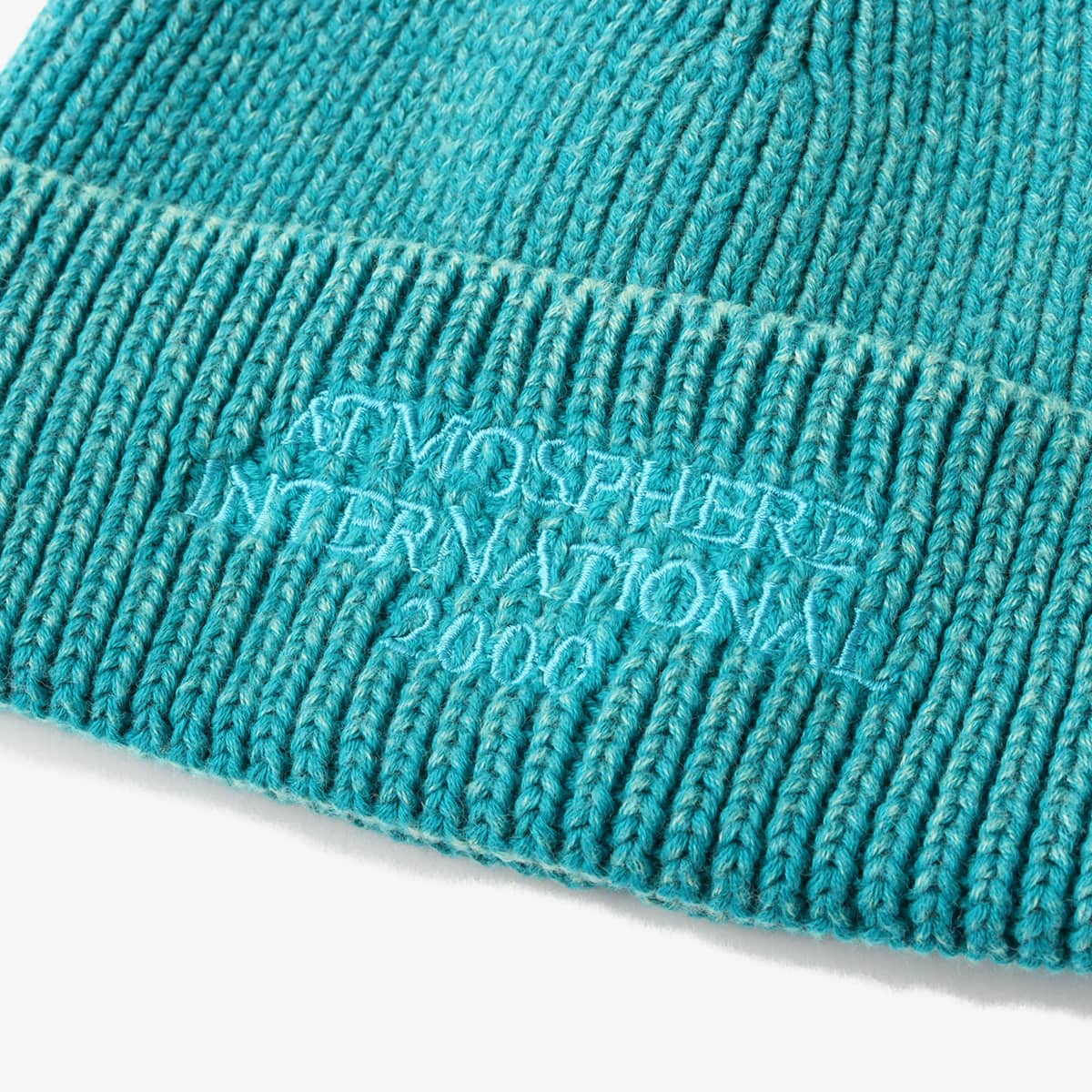 atmos Embroidery Logo Knit Beanie MINTの画像
