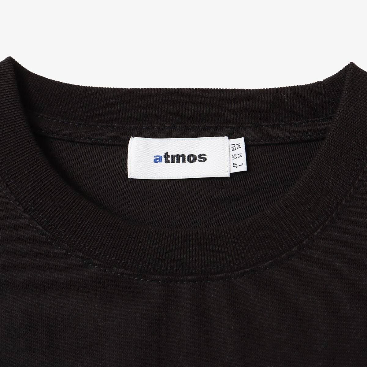 atmos PATCH LOGO LS T-Shirt BLACKの画像