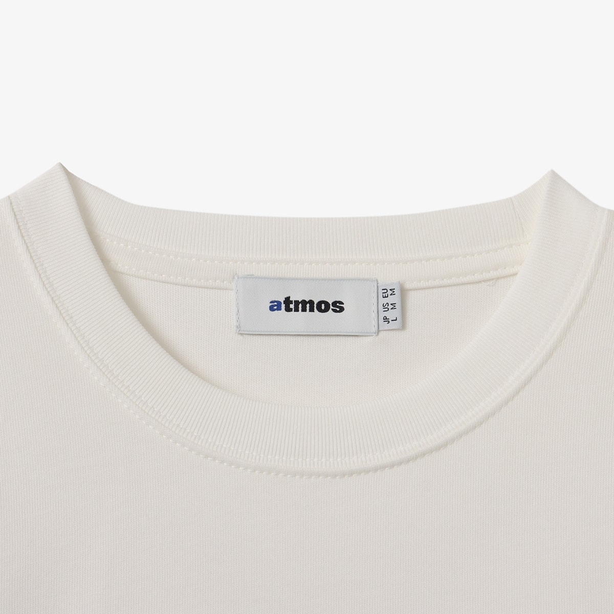 atmos PATCH LOGO LS T-Shirt WHITEの画像