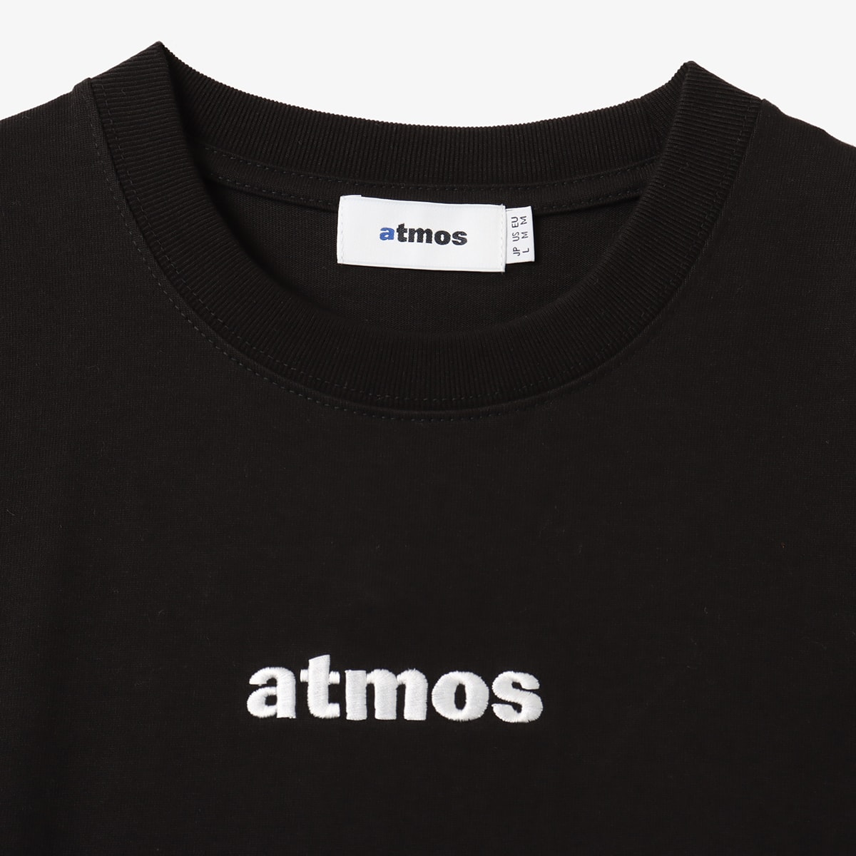atmos Embroidery Classic Logo T-shirt BLACKの画像