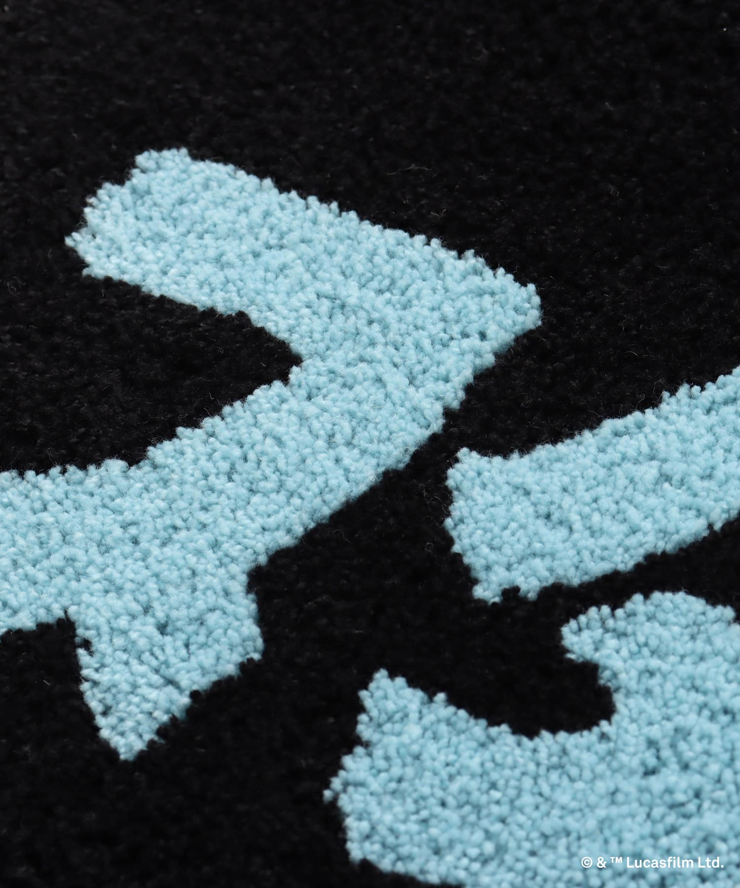 atmos [STAR WARS] MIYOSHI RUG BLACKの画像
