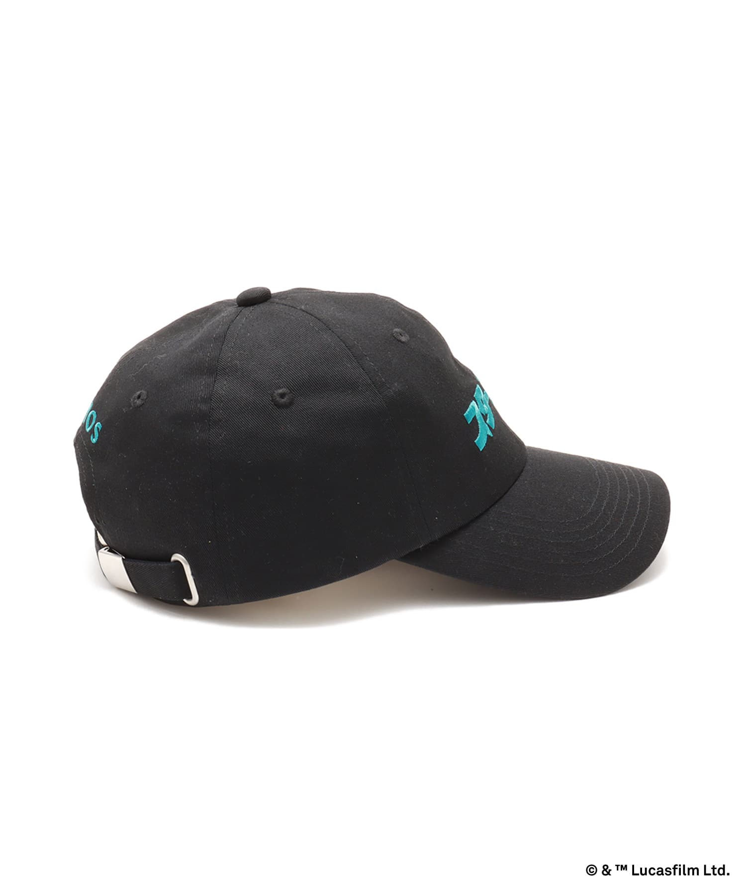 atmos [STAR WARS] カタカナ Logo Cap BLACKの画像