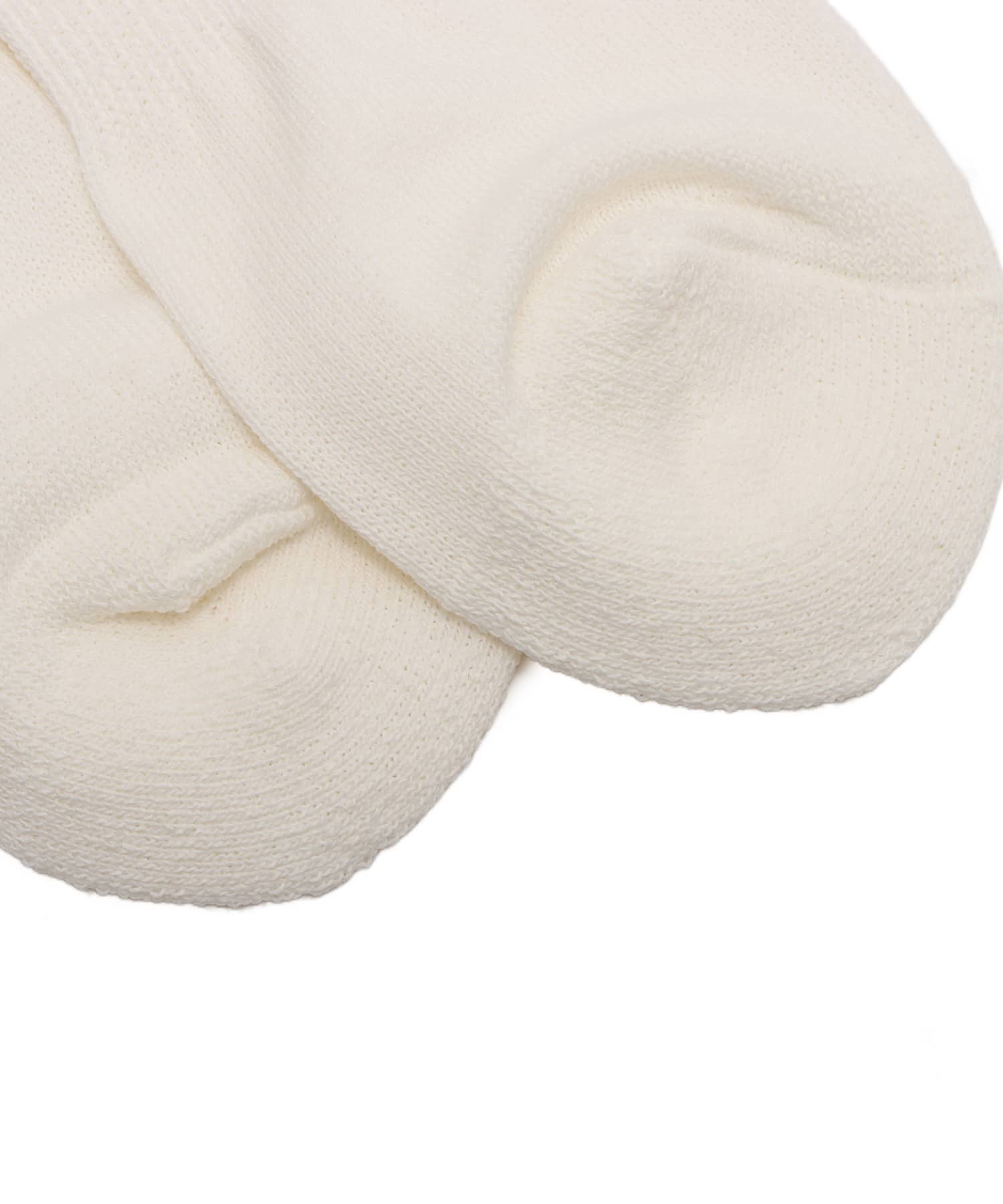 atmos Paper Yarn Ankle Socks WHITEの画像