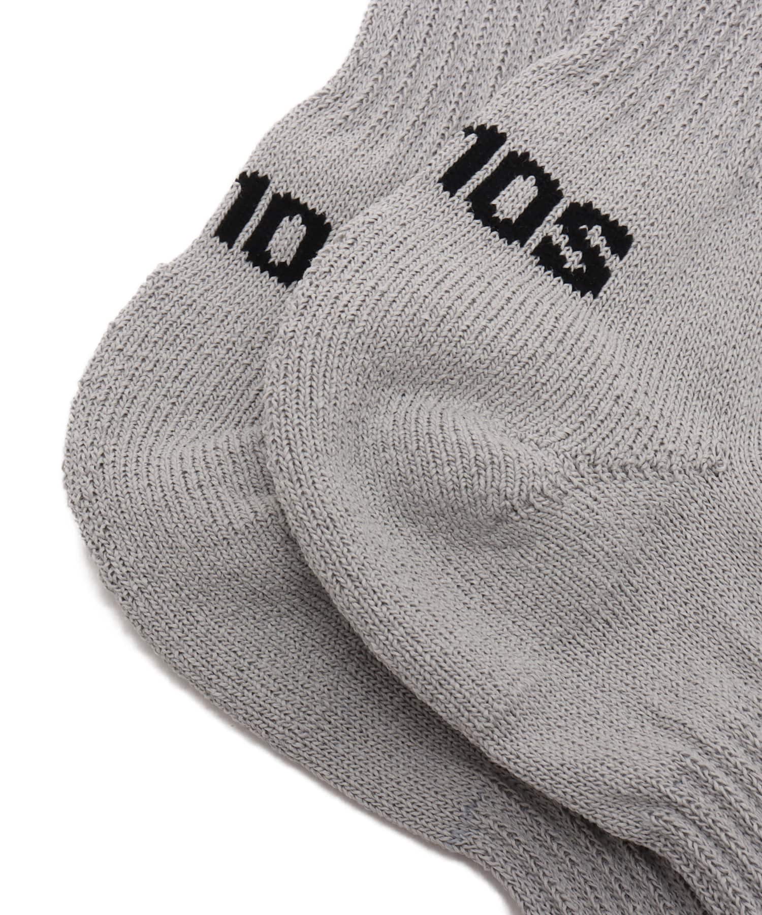 atmos Paper Yarn Quarter Length Socks GRAYの画像