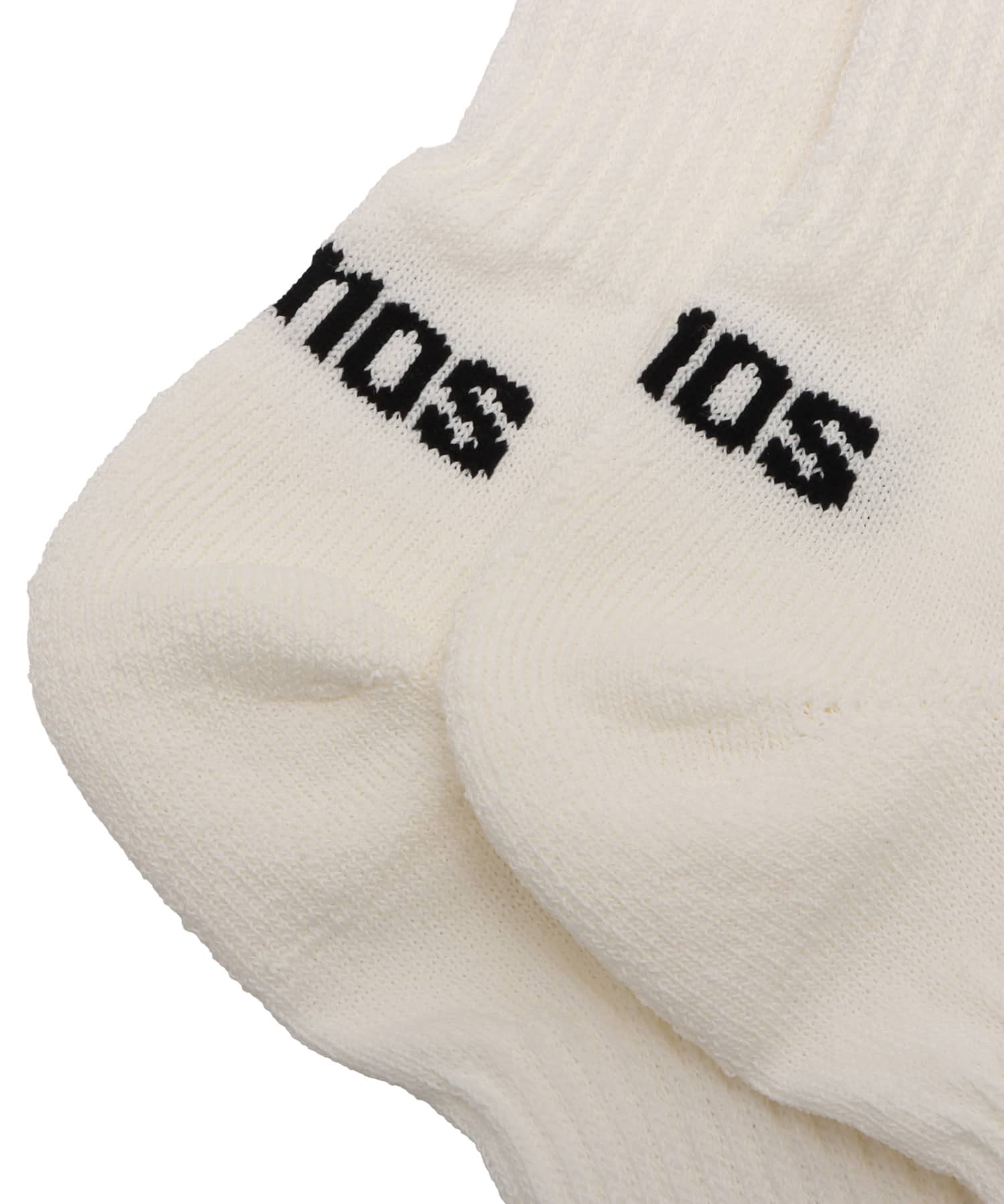 atmos Paper Yarn Quarter Length Socks WHITEの画像