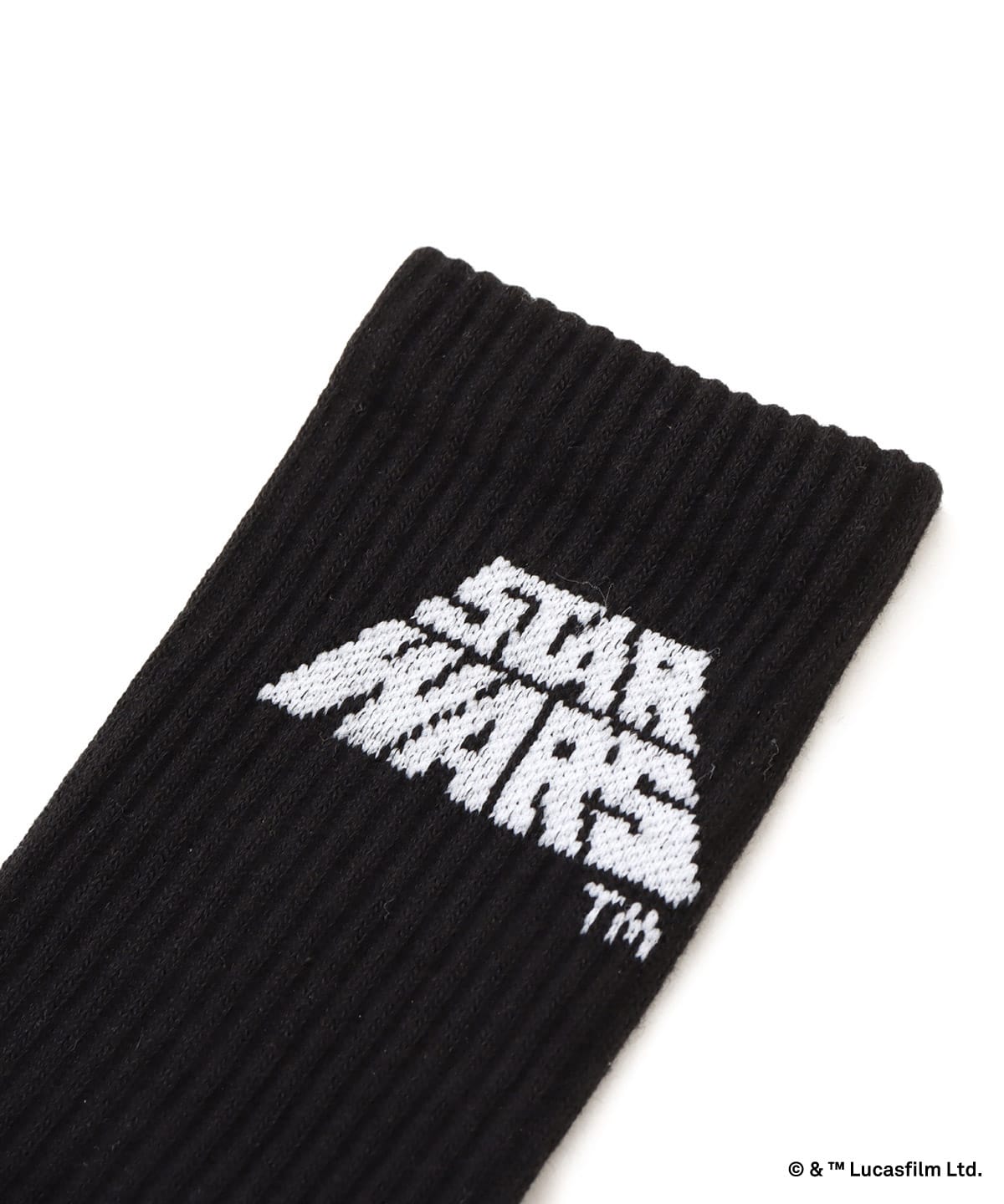 atmos [STAR WARS] Logo Socks BLACKの画像
